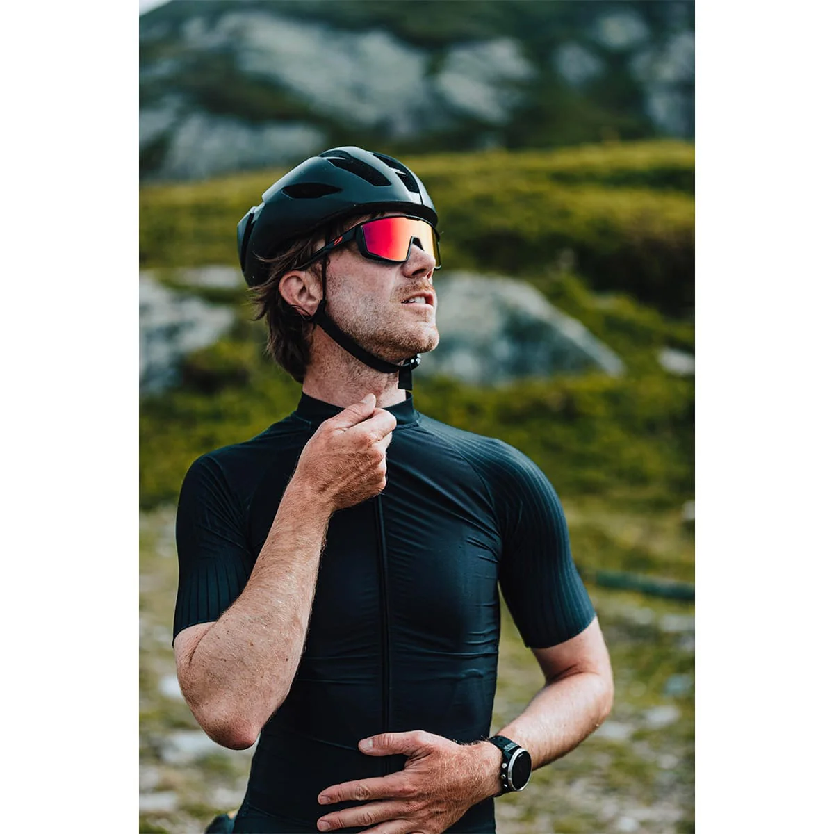 Lunettes JULBO FURY   Noir/Rouge Spectron 3CF Smoke - Image 4