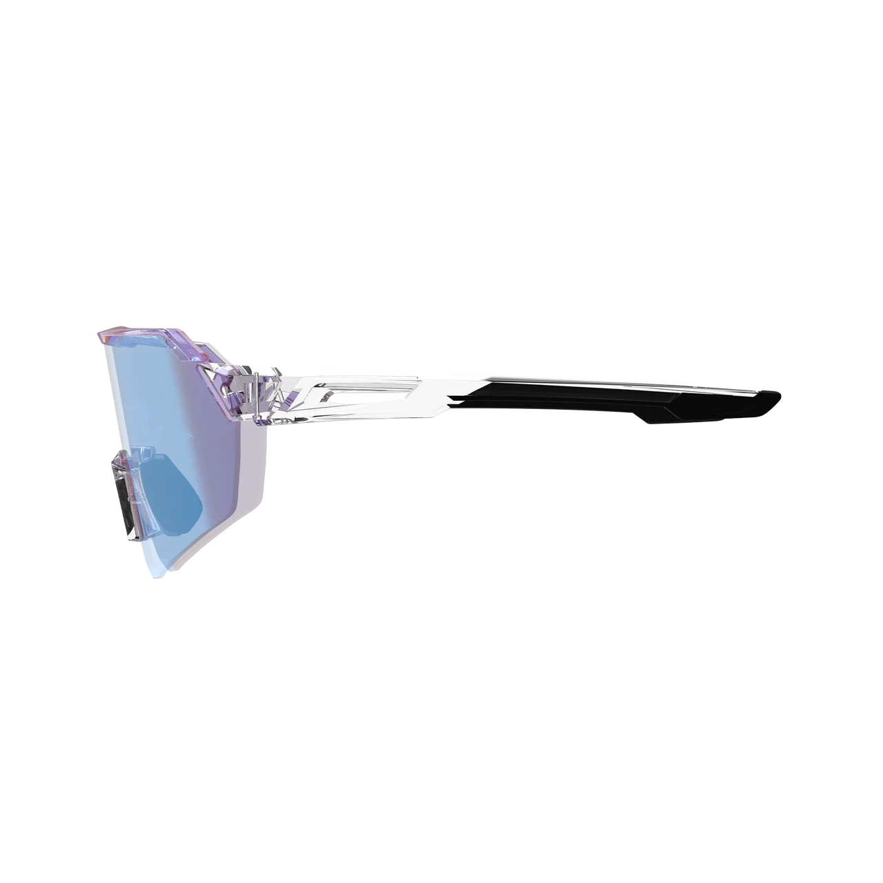 Lunettes LEATT RIDEVIZ LITE LARGE Transparent Verre Iriz Crystal Fuschia - Image 4