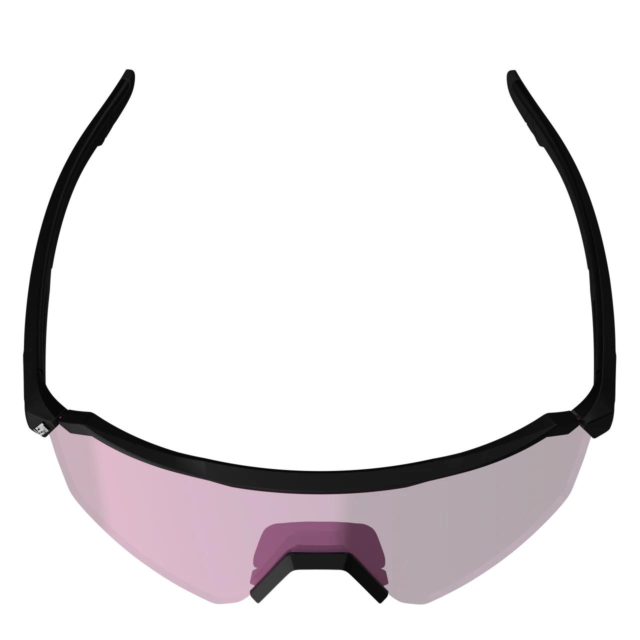 Lunettes LEATT RIDEVIZ LITE LARGE Satin Noir Verre Iriz Crystal Violet - Image 5