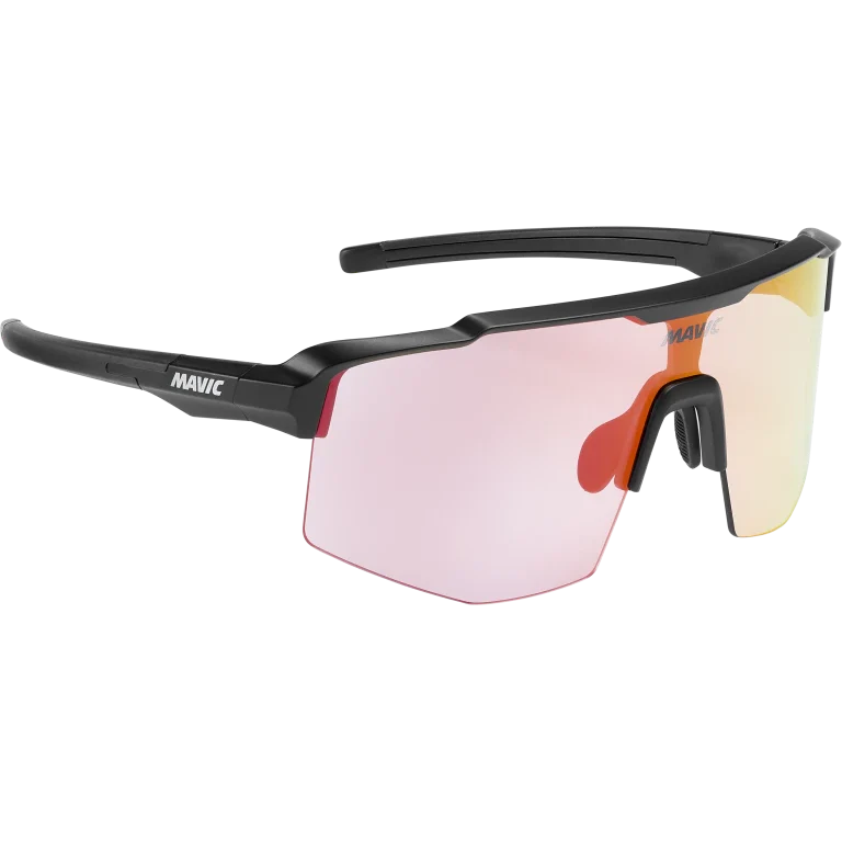 Lunettes MAVIC MVS SHIELD Noir Verre Red Photochromique