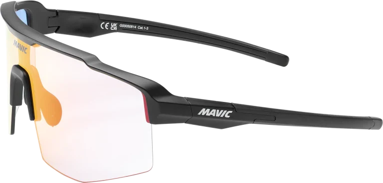 Lunettes MAVIC MVS SHIELD Noir Verre Red Photochromique - Image 3