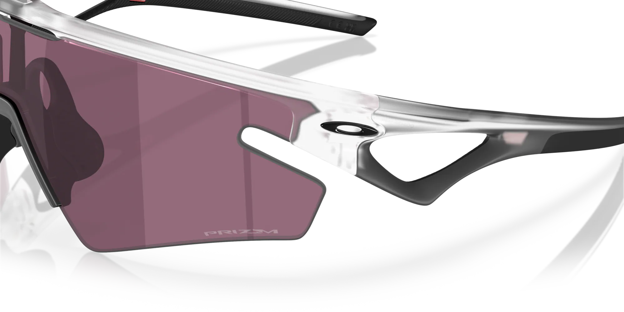 Lunettes OAKLEY SPHAERA SLASH Matt Clear Verre Prizm Road Noir - OO9499-1036 - Image 6