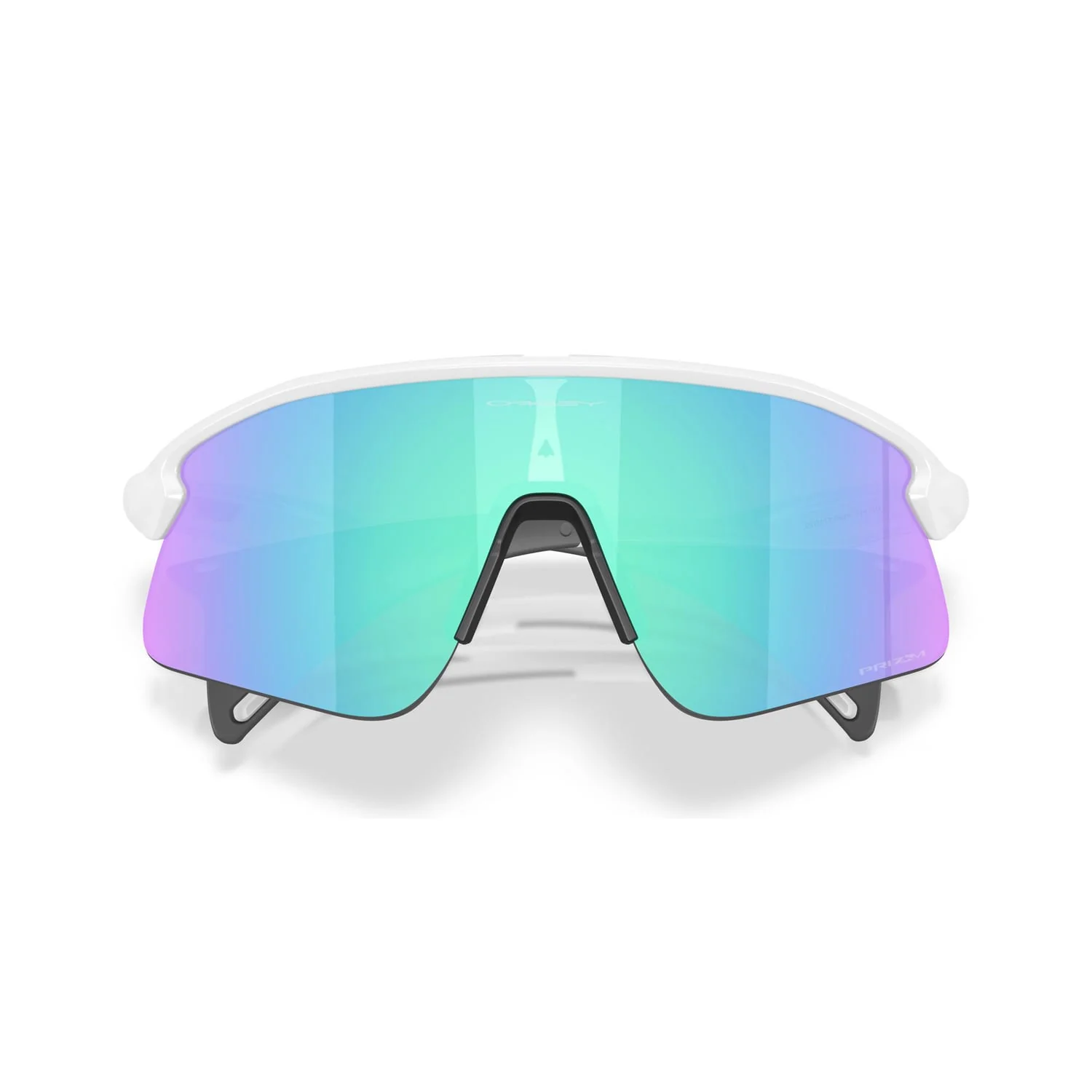 Lunettes OAKLEY STUNT DEVIL Blanc Matt Prizm Sapphire - Image 8