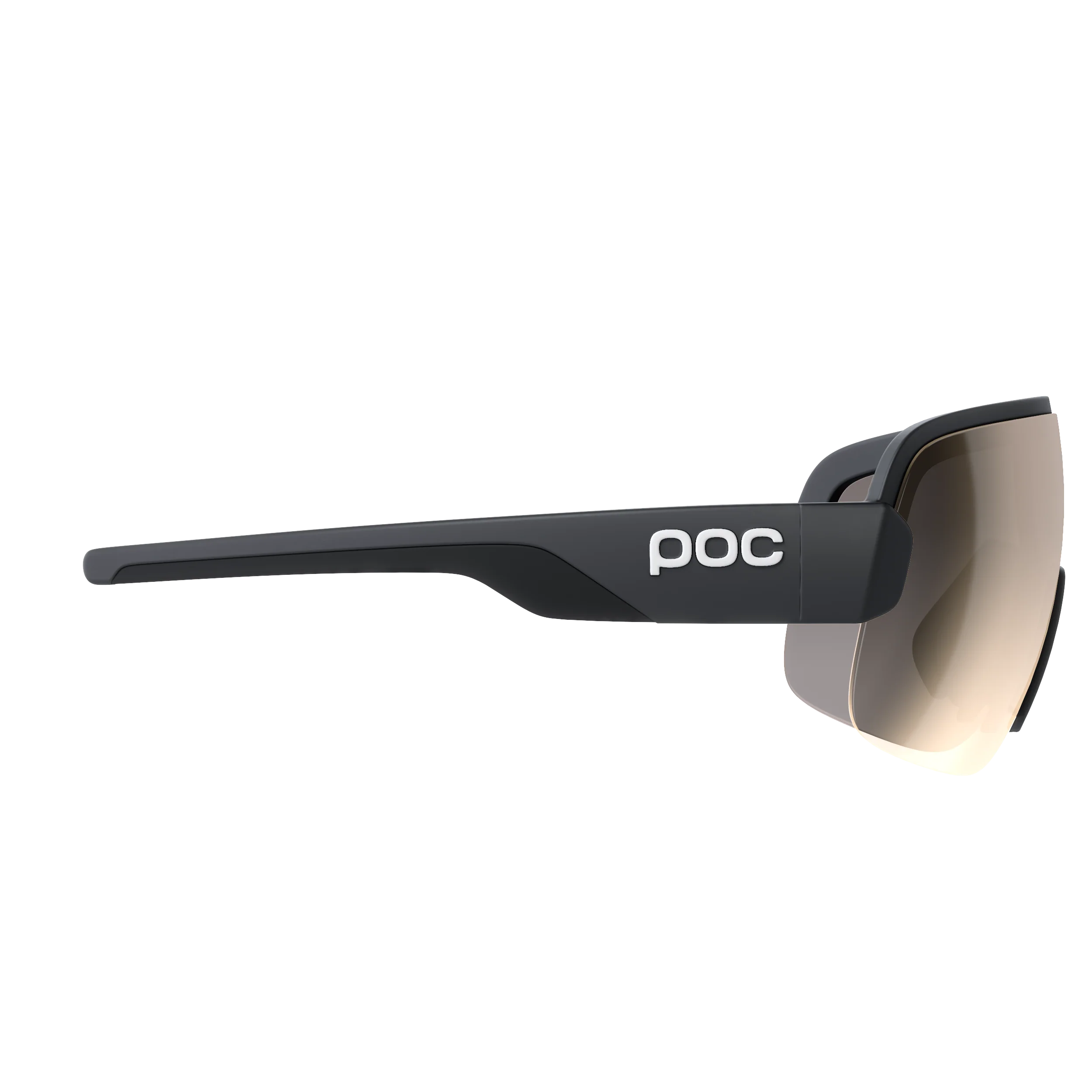 Lunettes POC AIM Noir Verre Clarity Trail Partly Sunny Silver - Image 3