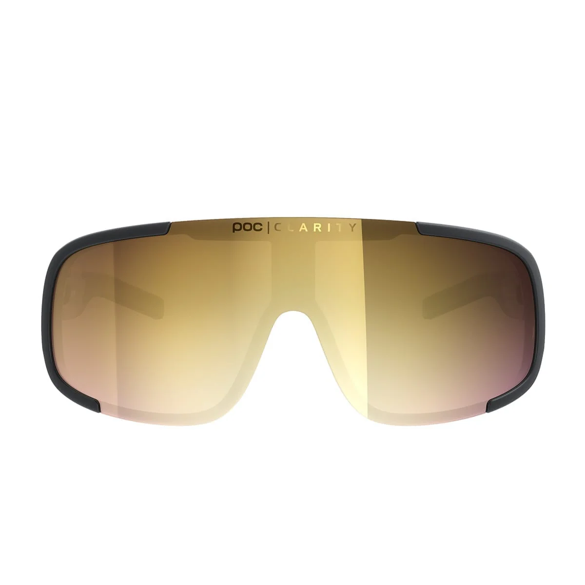 Lunettes POC ASPIRE MID Noir Verre Clarity Road Partly Sunny Gold - Image 2