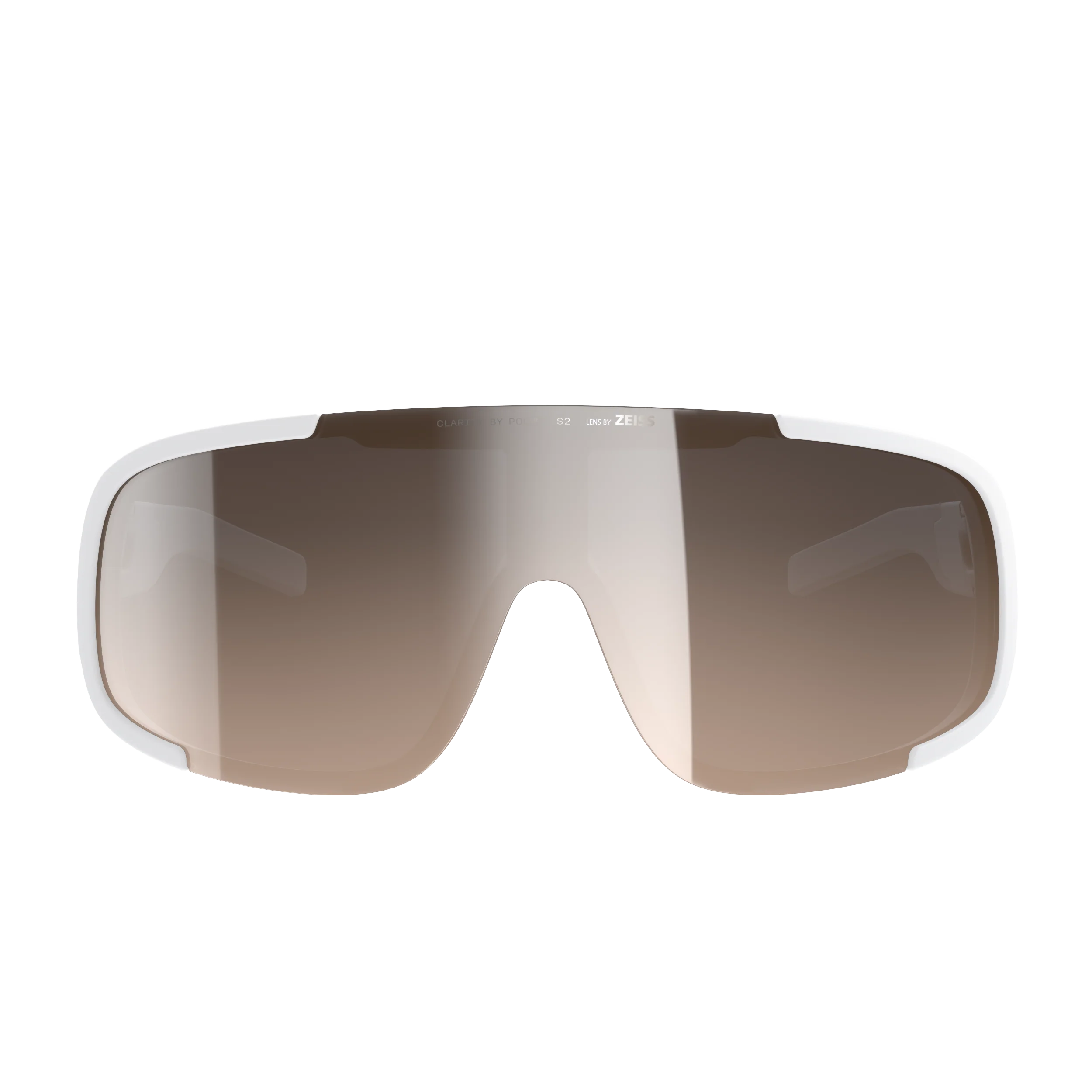 Lunettes POC ASPIRE WF Blanc Verre Clarity Trail Partly Sunny Silver - Image 2