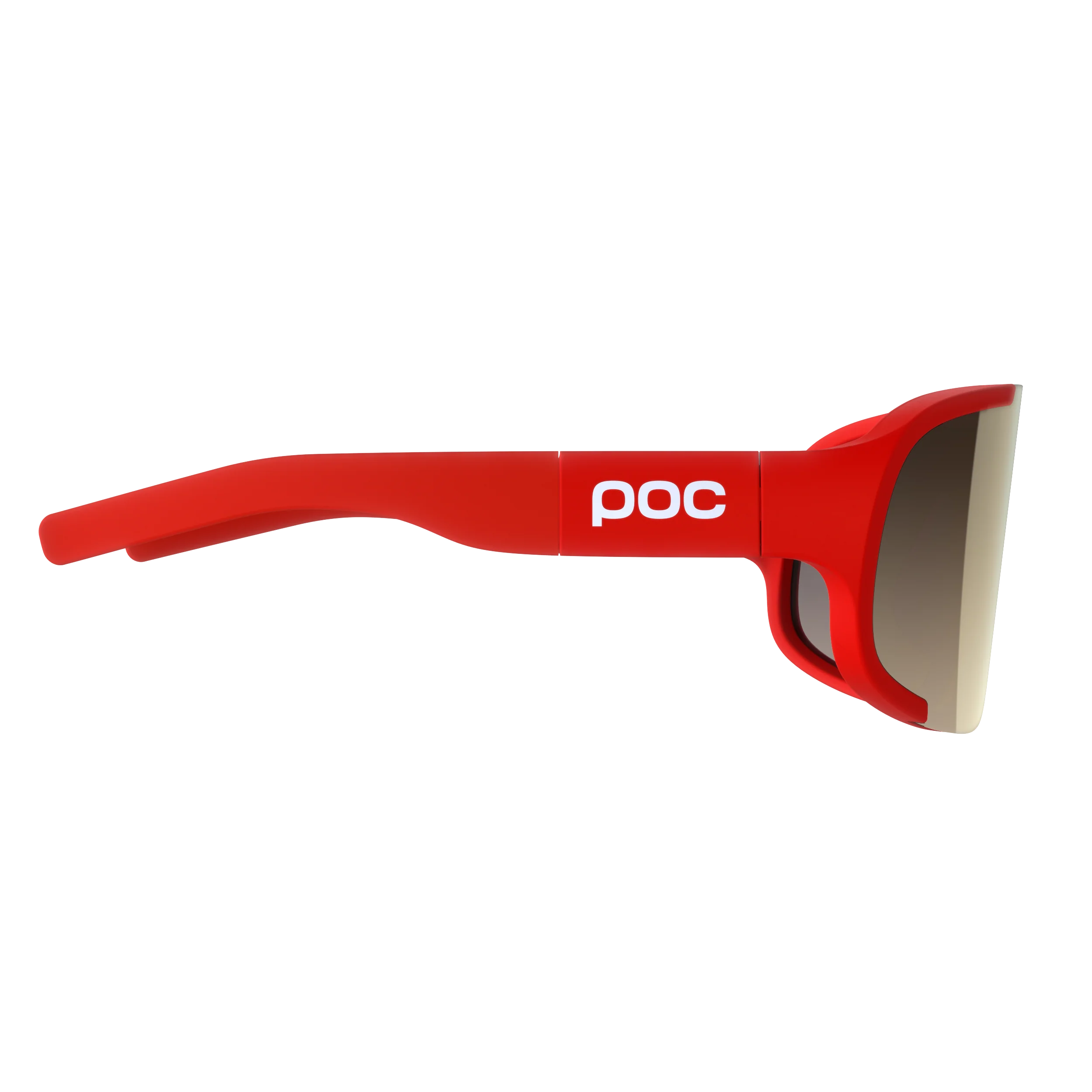 Lunettes POC ASPIRE WF Rouge Verre Clarity Road Partly Sunny Gold - Image 3