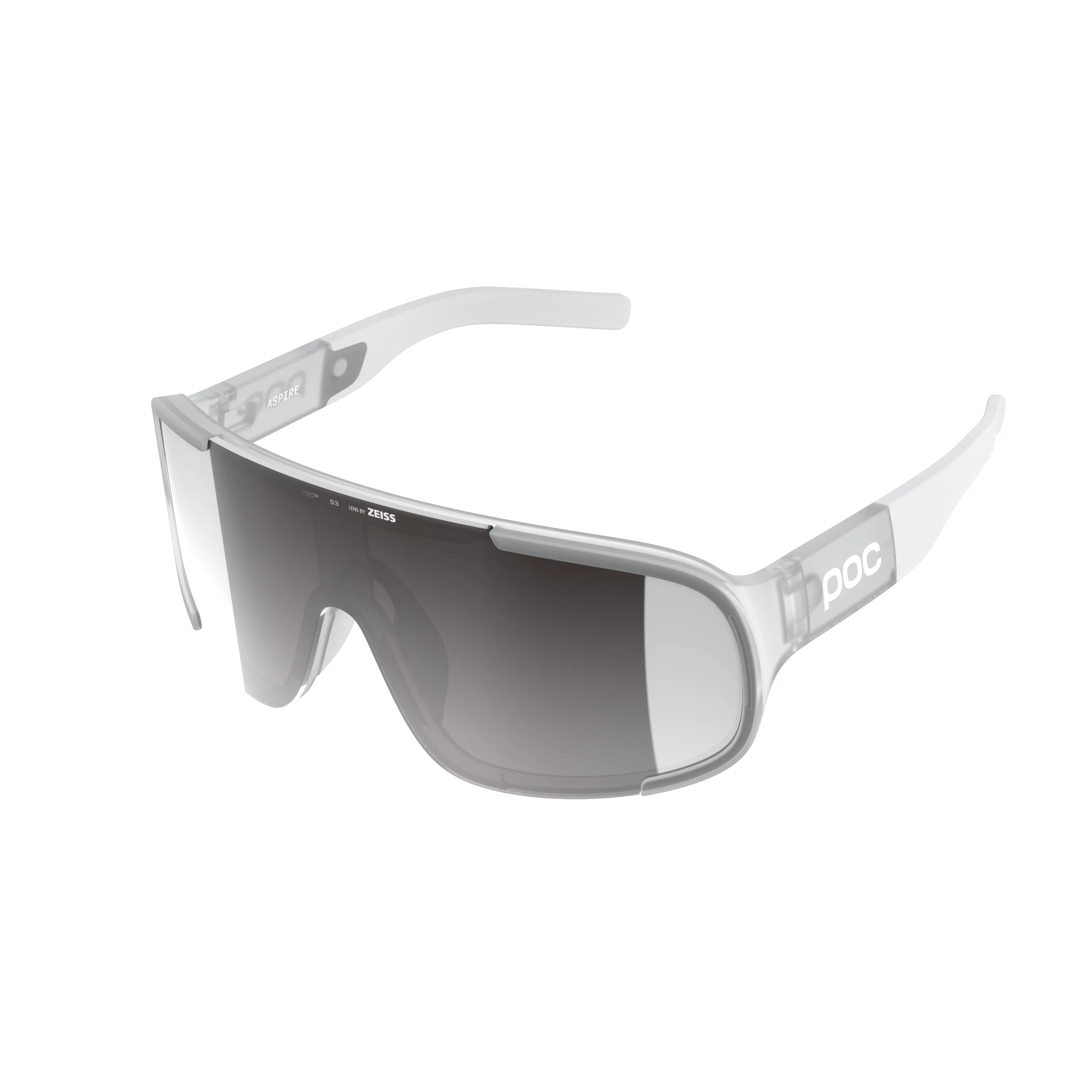 Lunettes POC ASPIRE Translucide Verre Clarity Road Sunny Silver