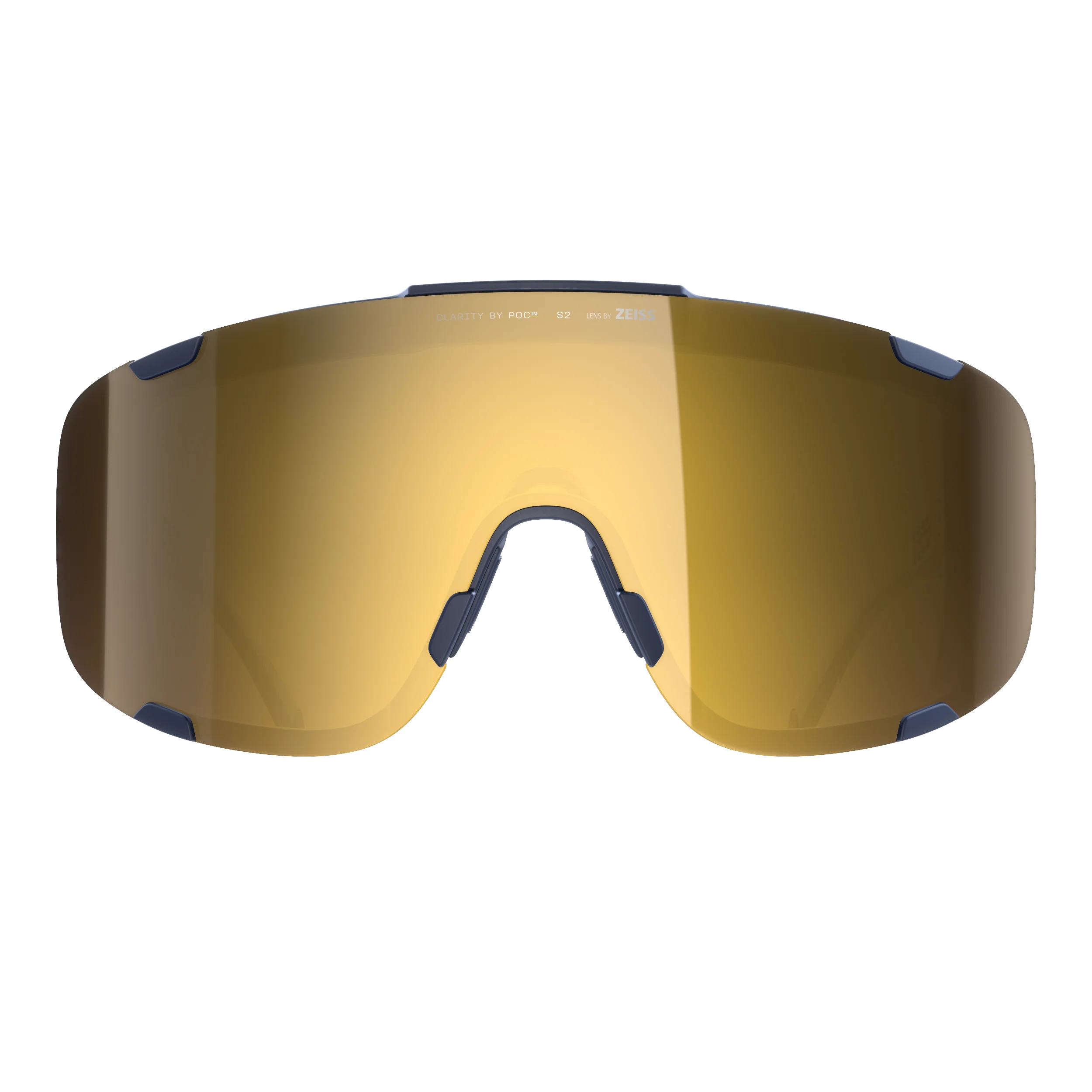 Lunettes POC DEVOUR + Marine Verre Clarity Road Partly Sunny Gold - Image 2