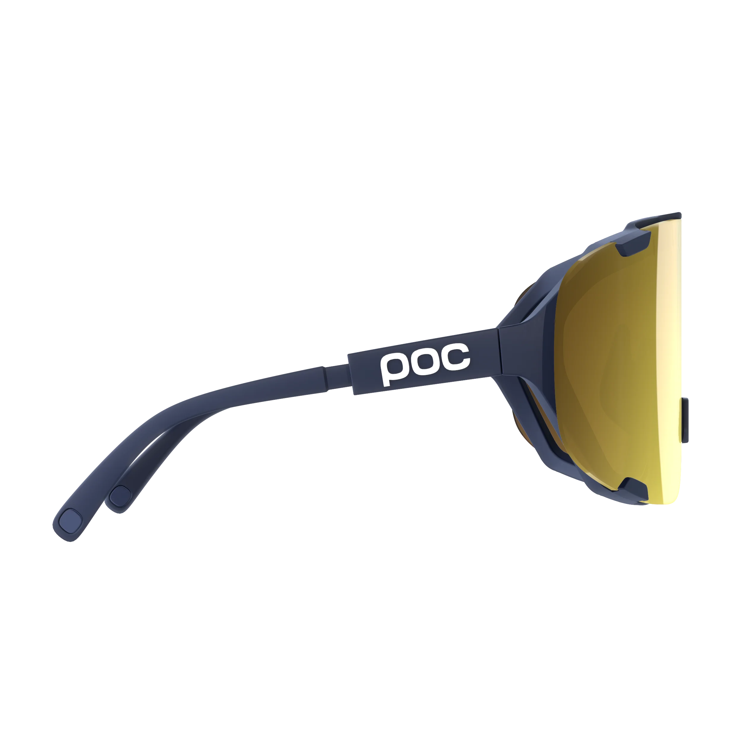 Lunettes POC DEVOUR + Marine Verre Clarity Road Partly Sunny Gold - Image 3