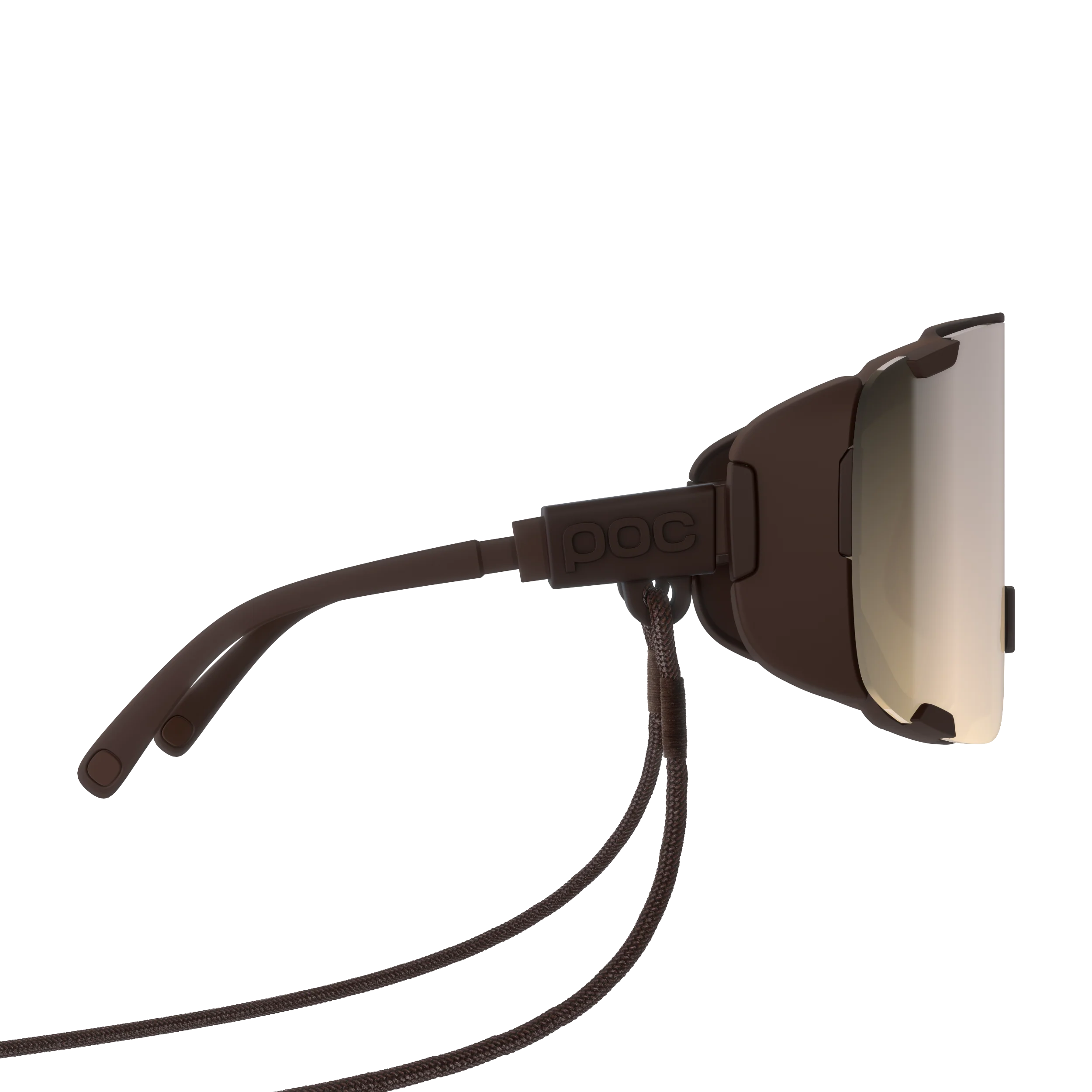Lunettes POC DEVOUR ULTRA + Bronze Verre Clarity Trail Partly Sunny Silver - Image 3