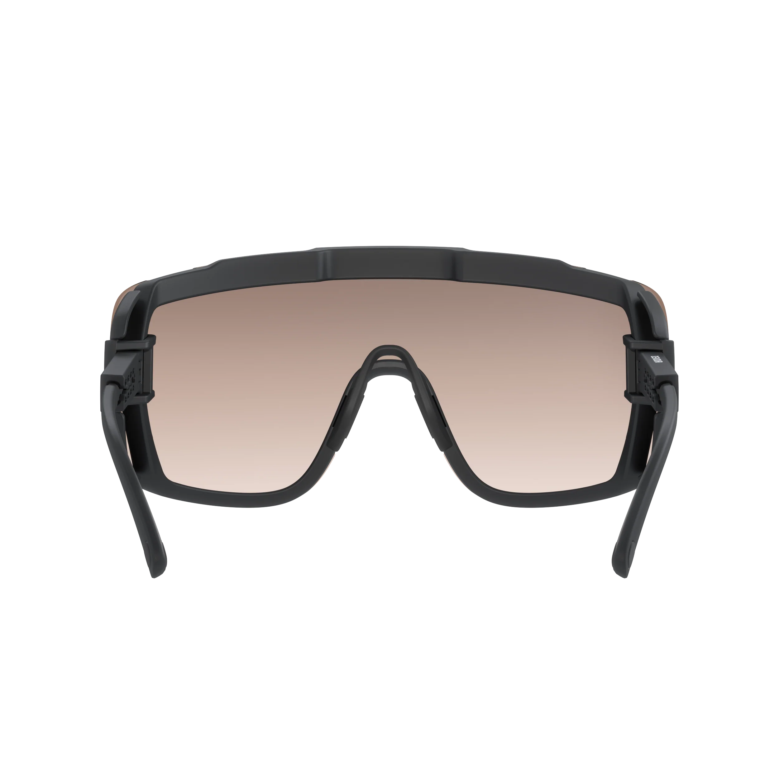 Lunettes POC DEVOUR ULTRA + Noir Verre Clarity Trail Partly Sunny Silver - Image 4