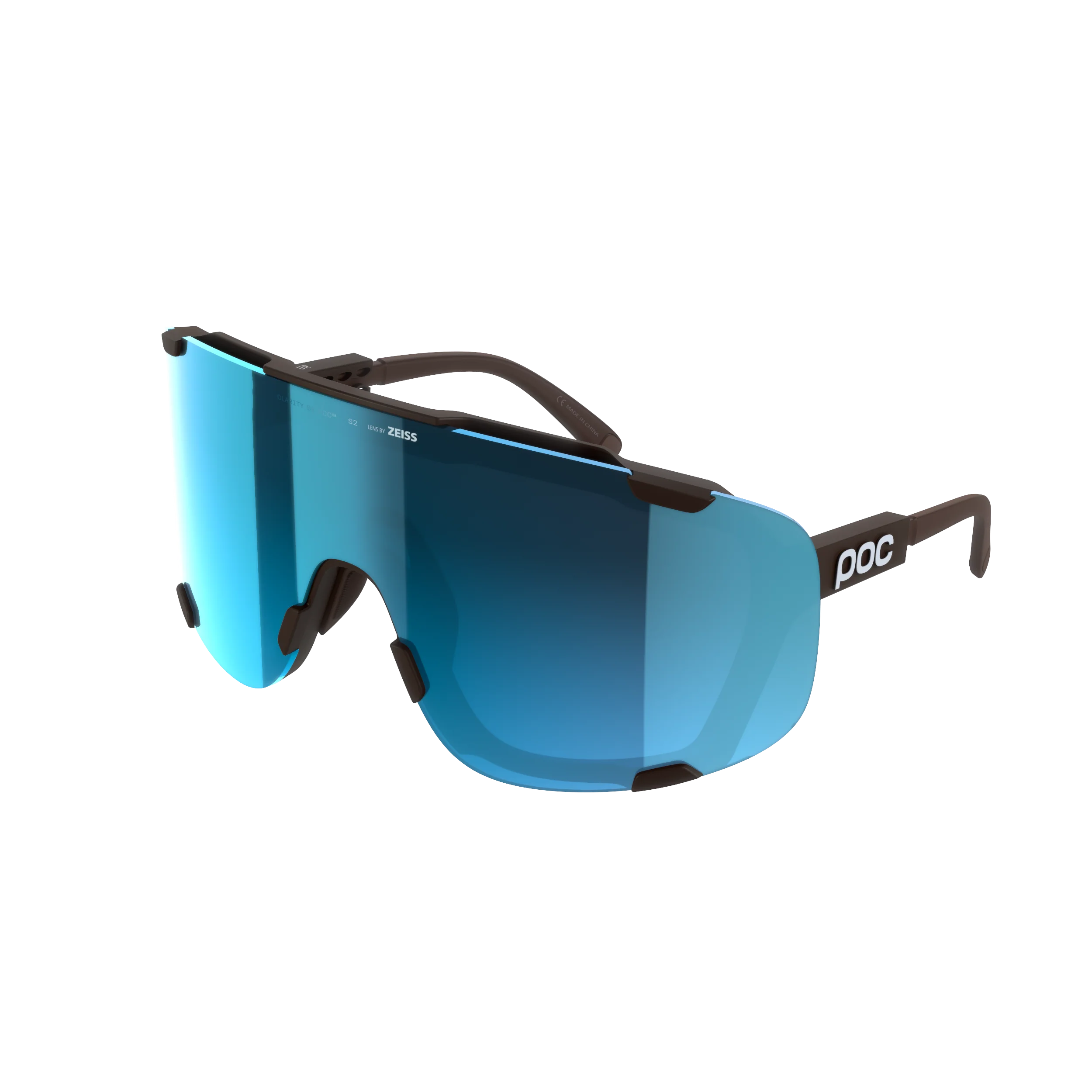 Lunettes POC DEVOUR WF + Bronze Verre Clarity Universal Sunny Turquoise