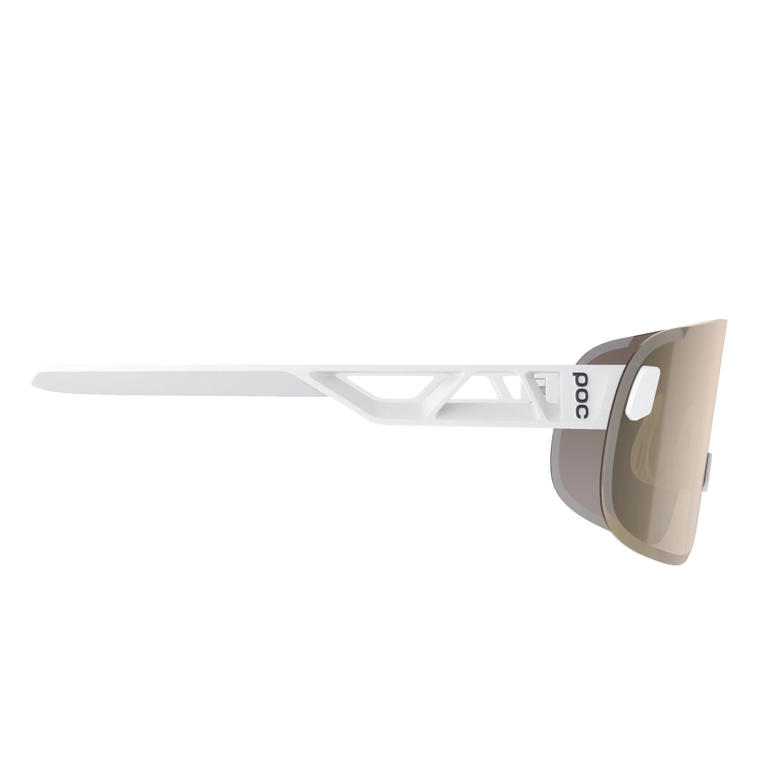 Lunettes POC ELICIT + Blanc Verre Clarity Trail Partly Sunny Silver - Image 3