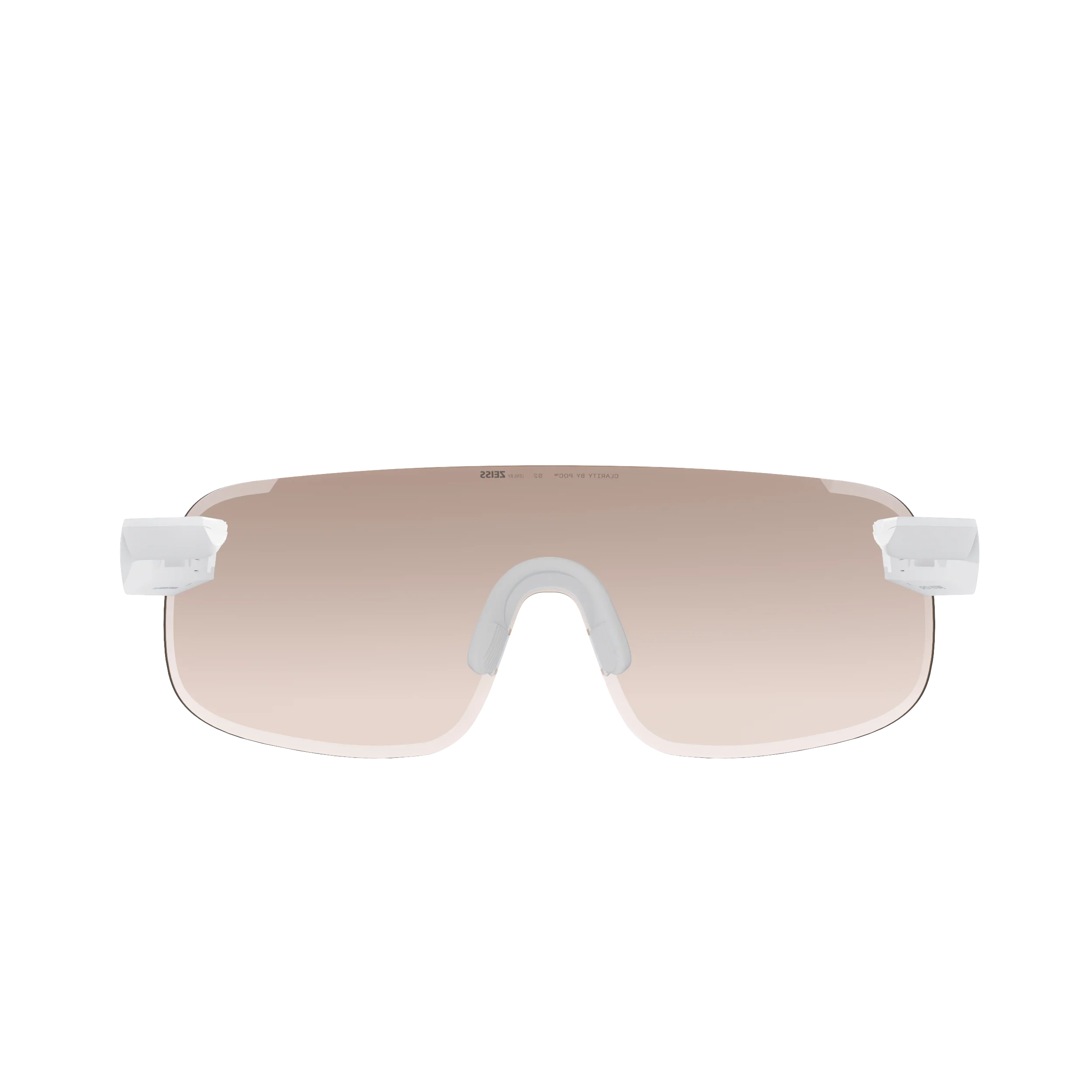 Lunettes POC ELICIT + Blanc Verre Clarity Trail Partly Sunny Silver - Image 4
