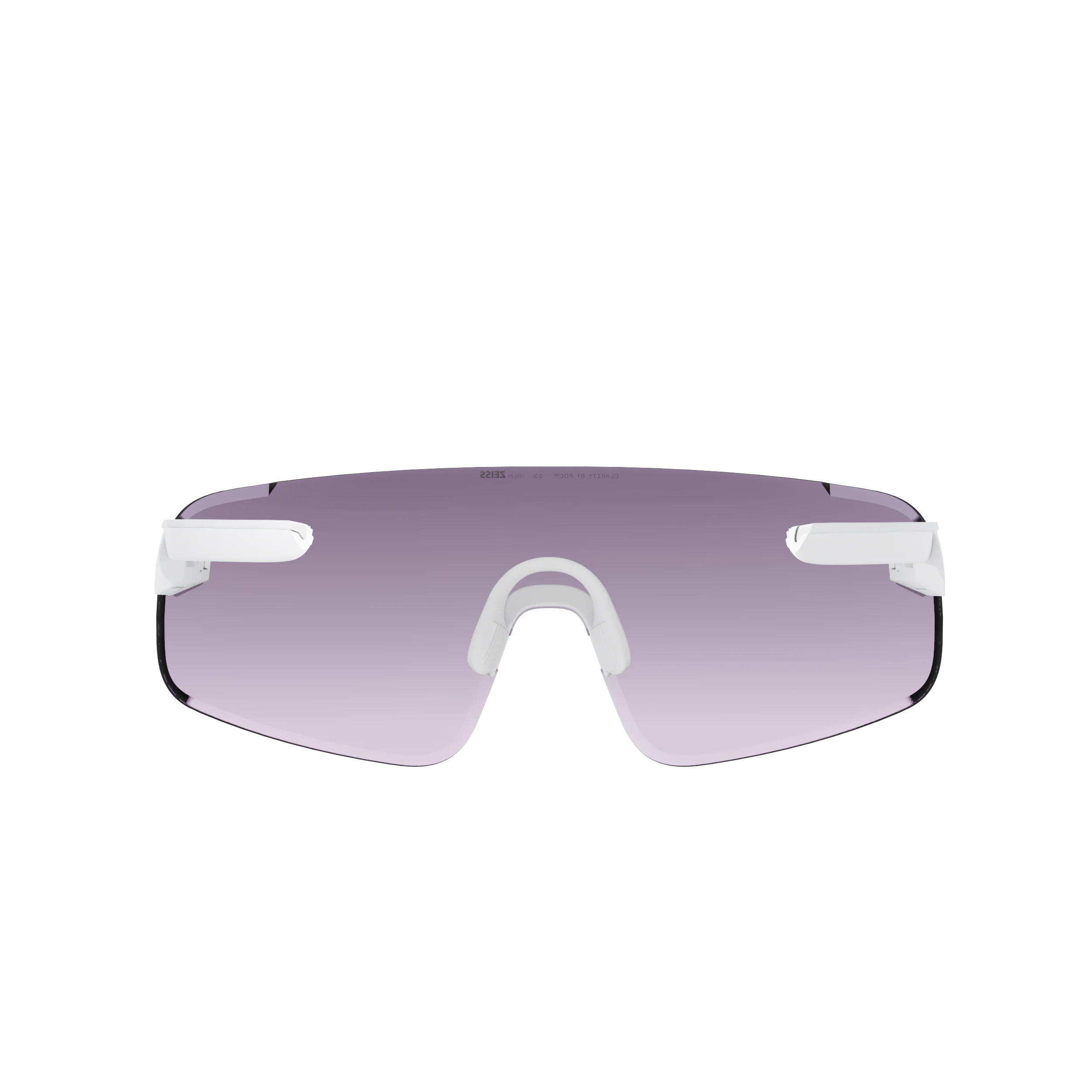 Lunettes POC ELICIT TORIC + Blanc Verre Clarity Road Sunny Silver - Image 4