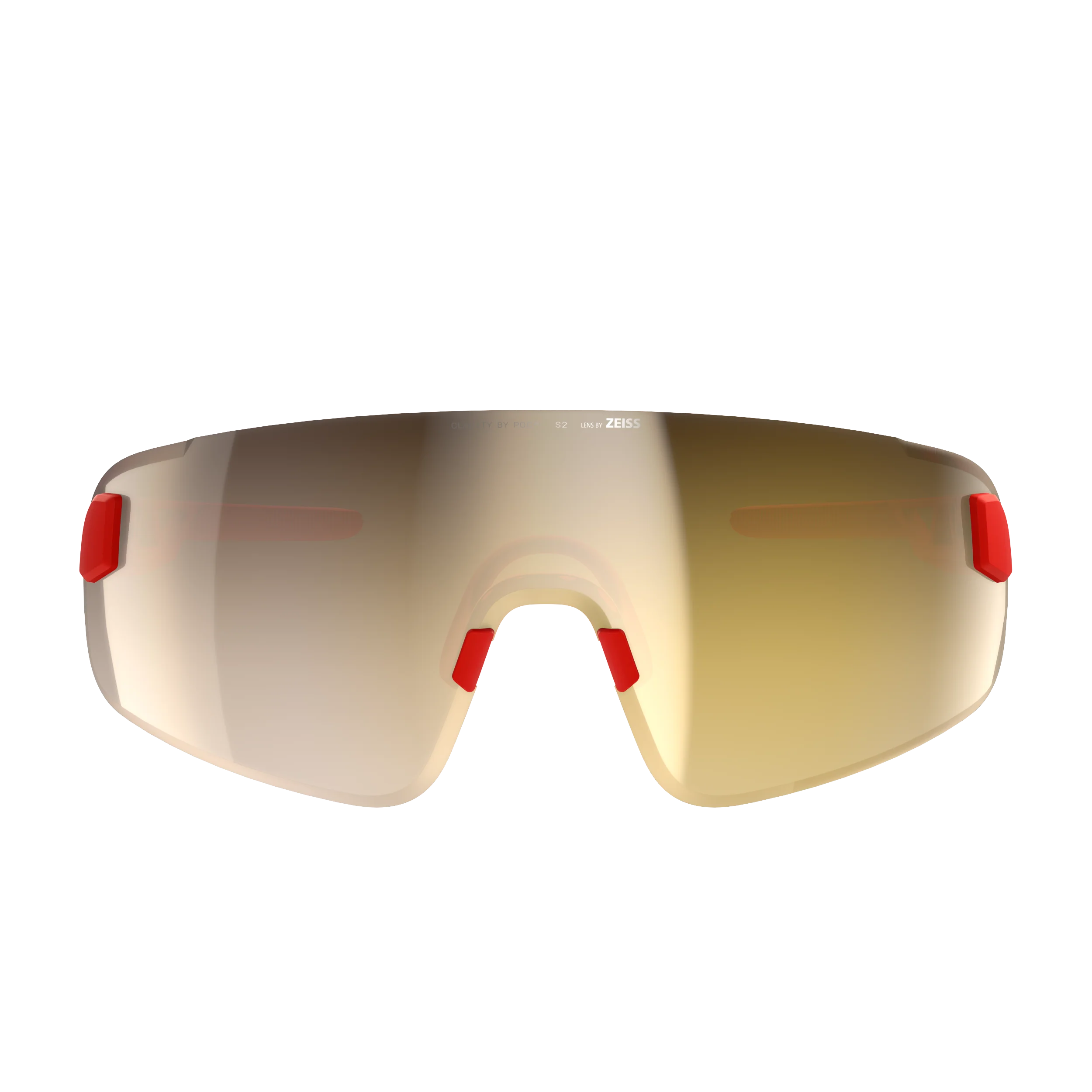 Lunettes POC ELICIT TORIC Rouge Verre Clarity Road Partly Sunny Gold - Image 2