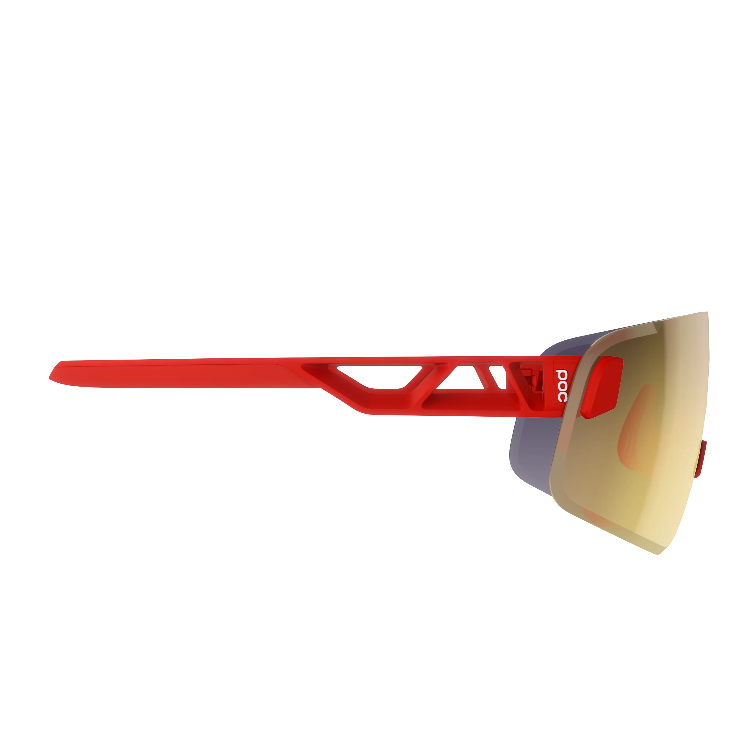 Lunettes POC ELICIT TORIC Rouge Verre Clarity Road Partly Sunny Gold - Image 3