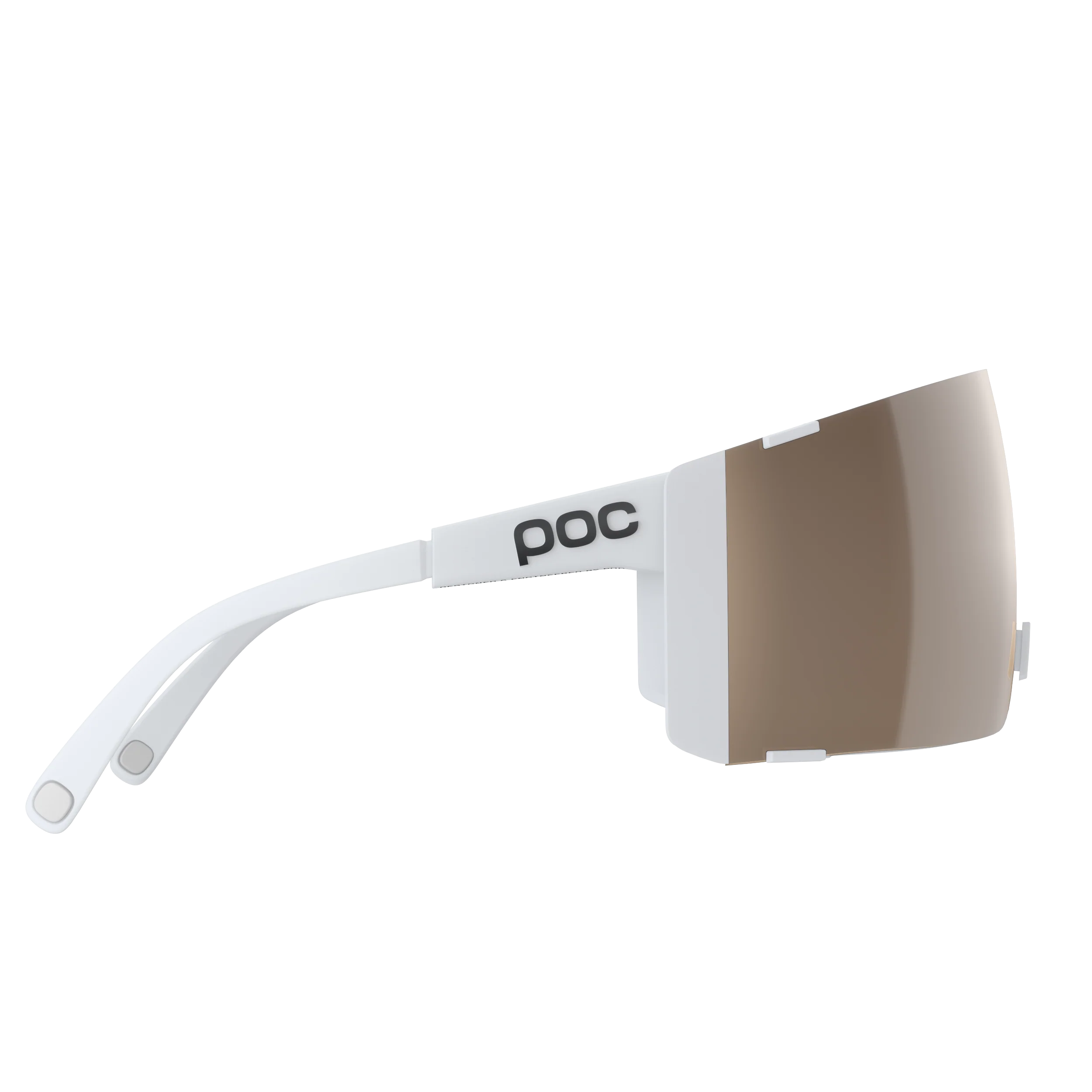Lunettes POC PROPEL Blanc Verre Clarity Trail Partly Sunny Silver - Image 3