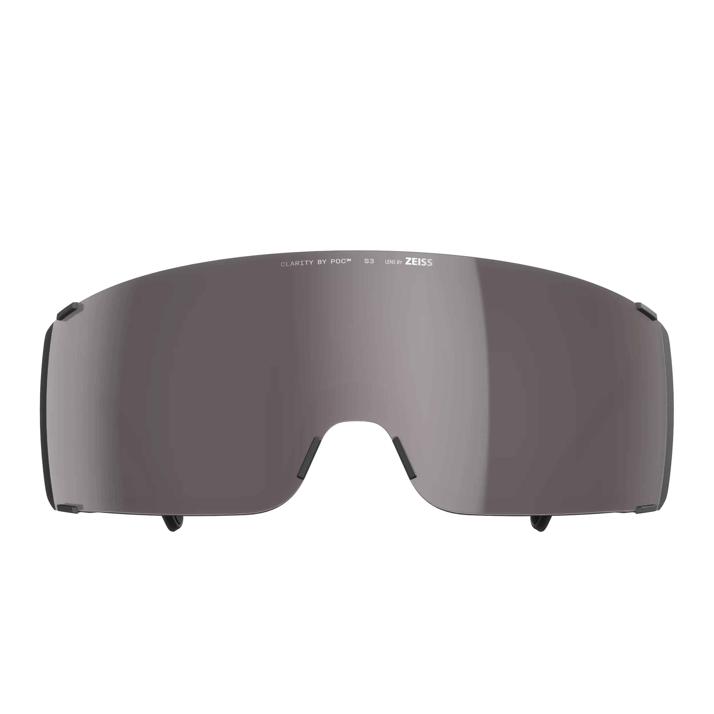 Lunettes POC PROPEL + Noir Verre Clarity Road Sunny Silver - Image 2