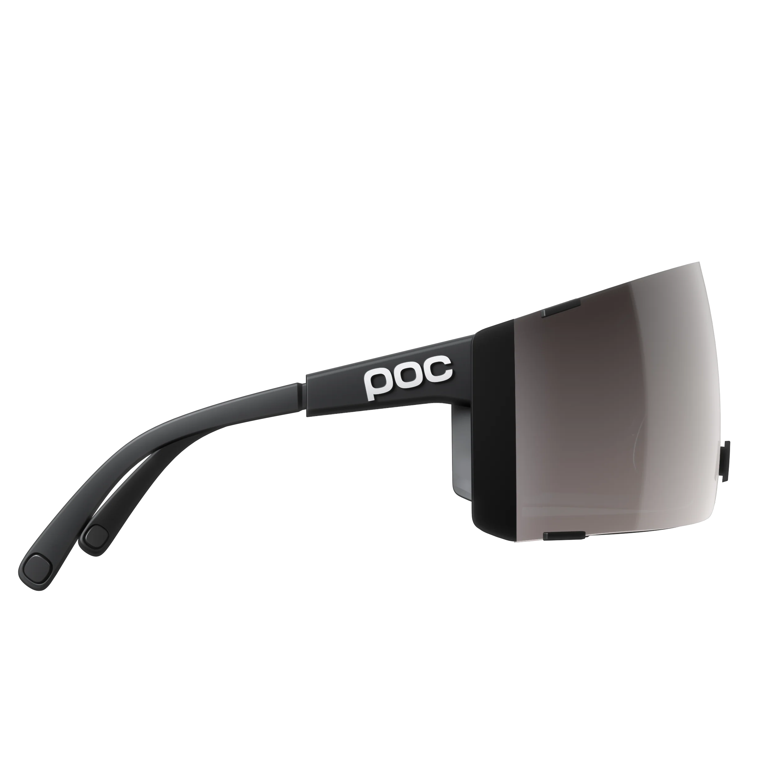 Lunettes POC PROPEL + Noir Verre Clarity Road Sunny Silver - Image 3
