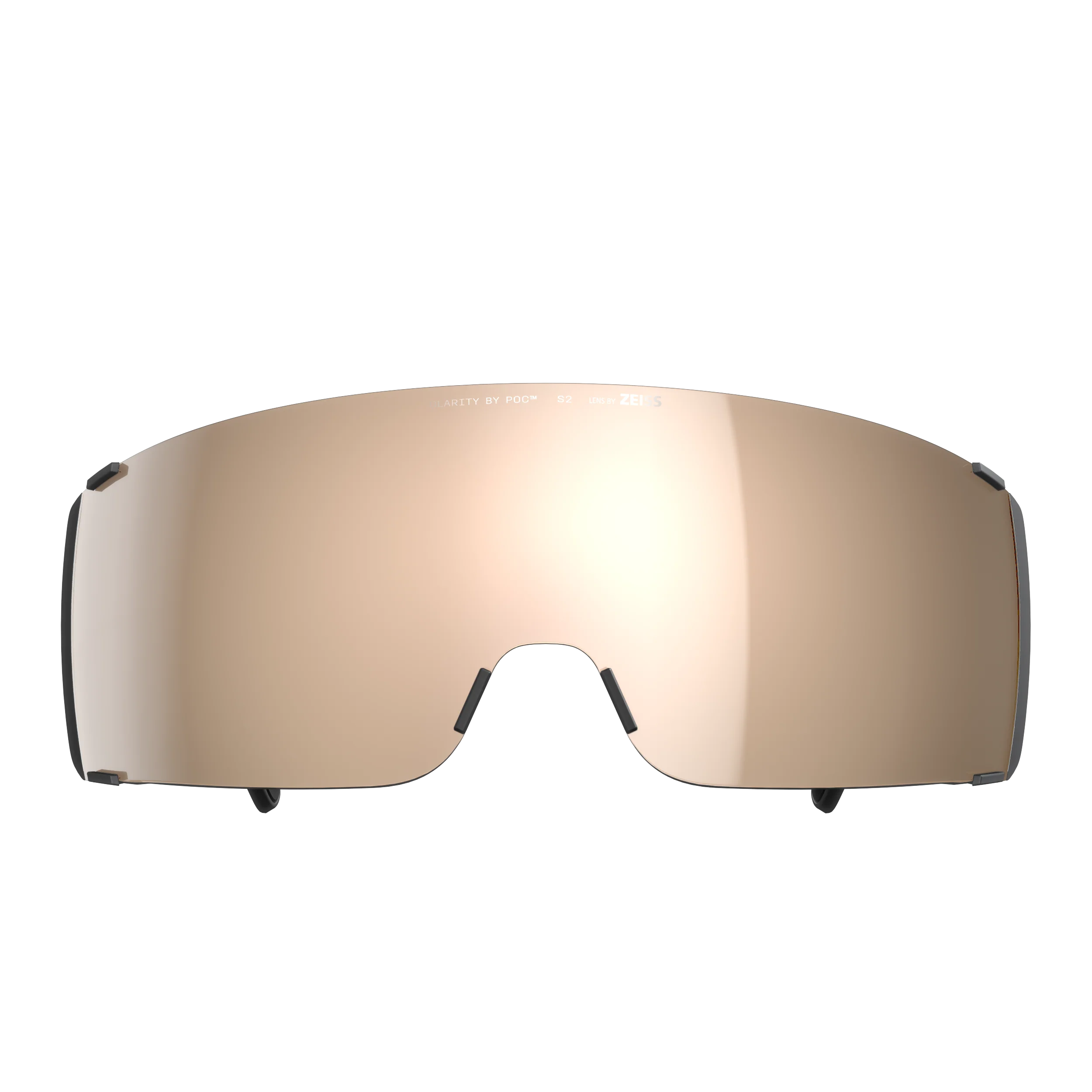 Lunettes POC PROPEL + Noir Verre Clarity Trail Partly Sunny Silver - Image 2