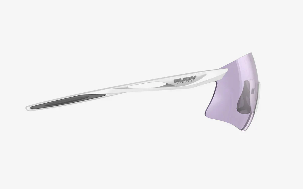 Lunettes RUDY PROJECT ASTRAL SPHERE Blanc Verres IMPACTX™ Photochromique Laser Purple - Image 4