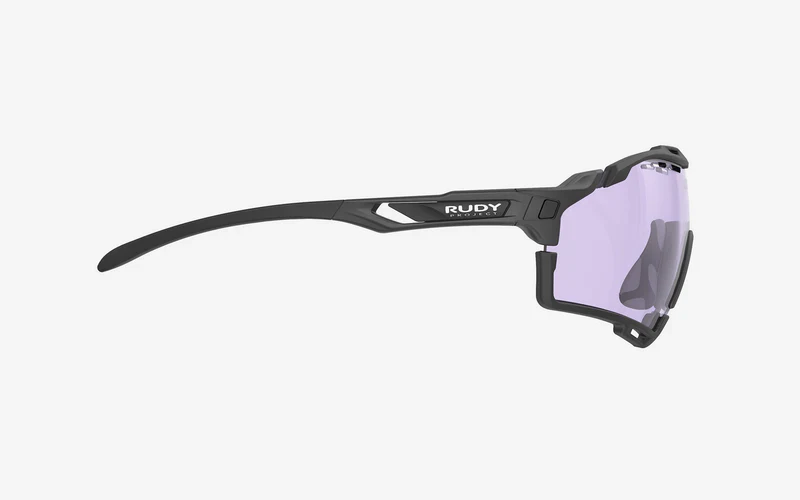 Lunettes RUDY PROJECT CUTLINE Noir Matt Verres IMPACTX™ Photochromique Laser Purple - Image 4