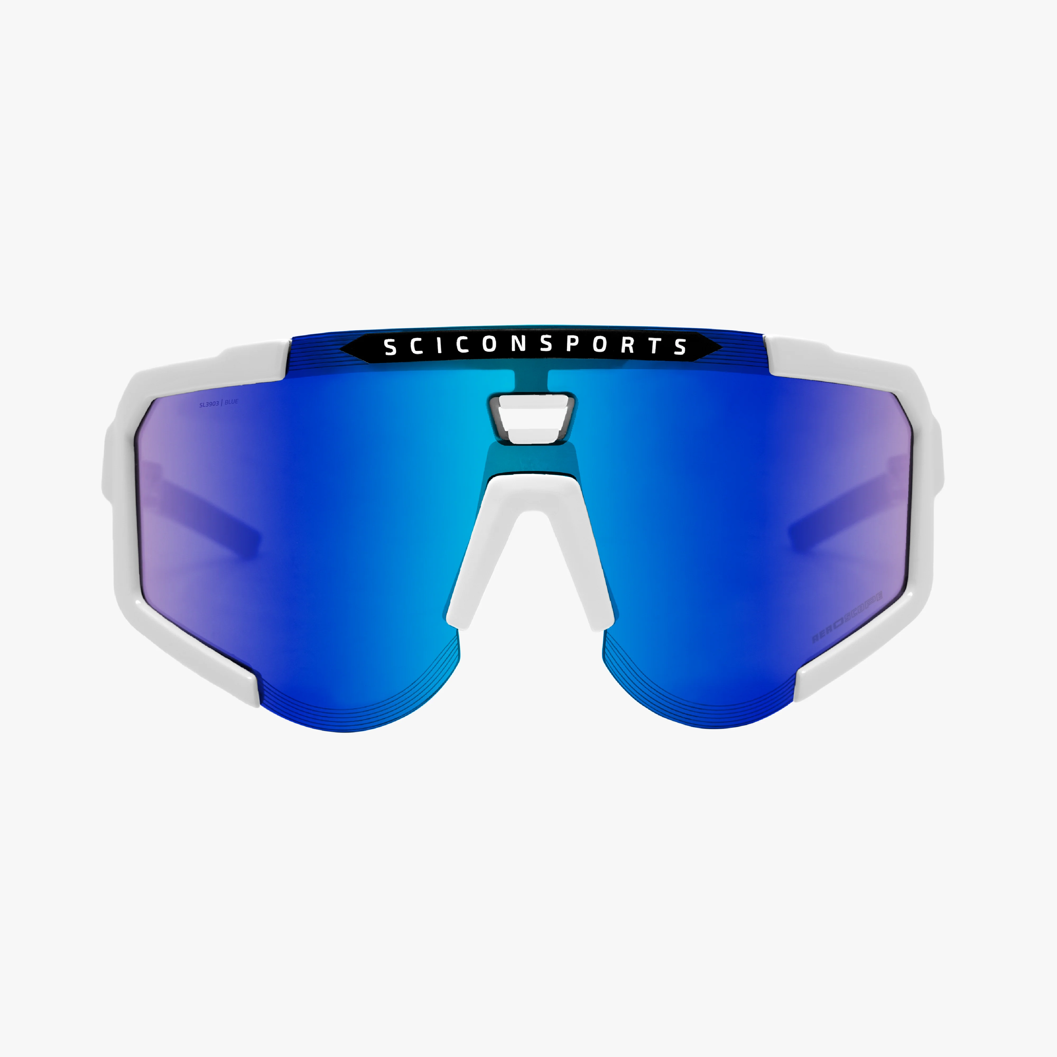 Lunettes SCICON AEROSCOPE Blanc Multimirror Bleu - Image 2