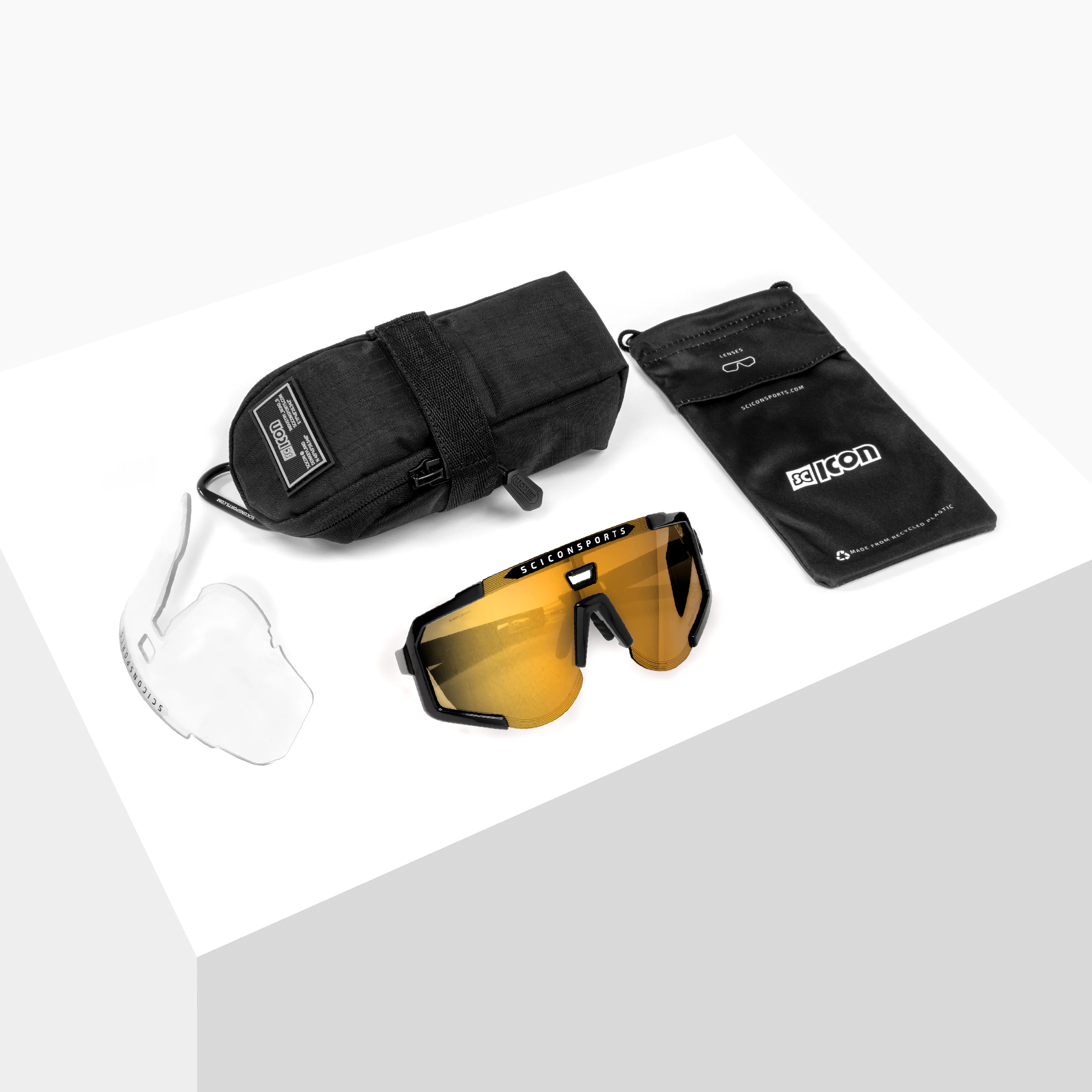 Lunettes SCICON AEROSCOPE Blanc Multimirror Bronze - Image 4