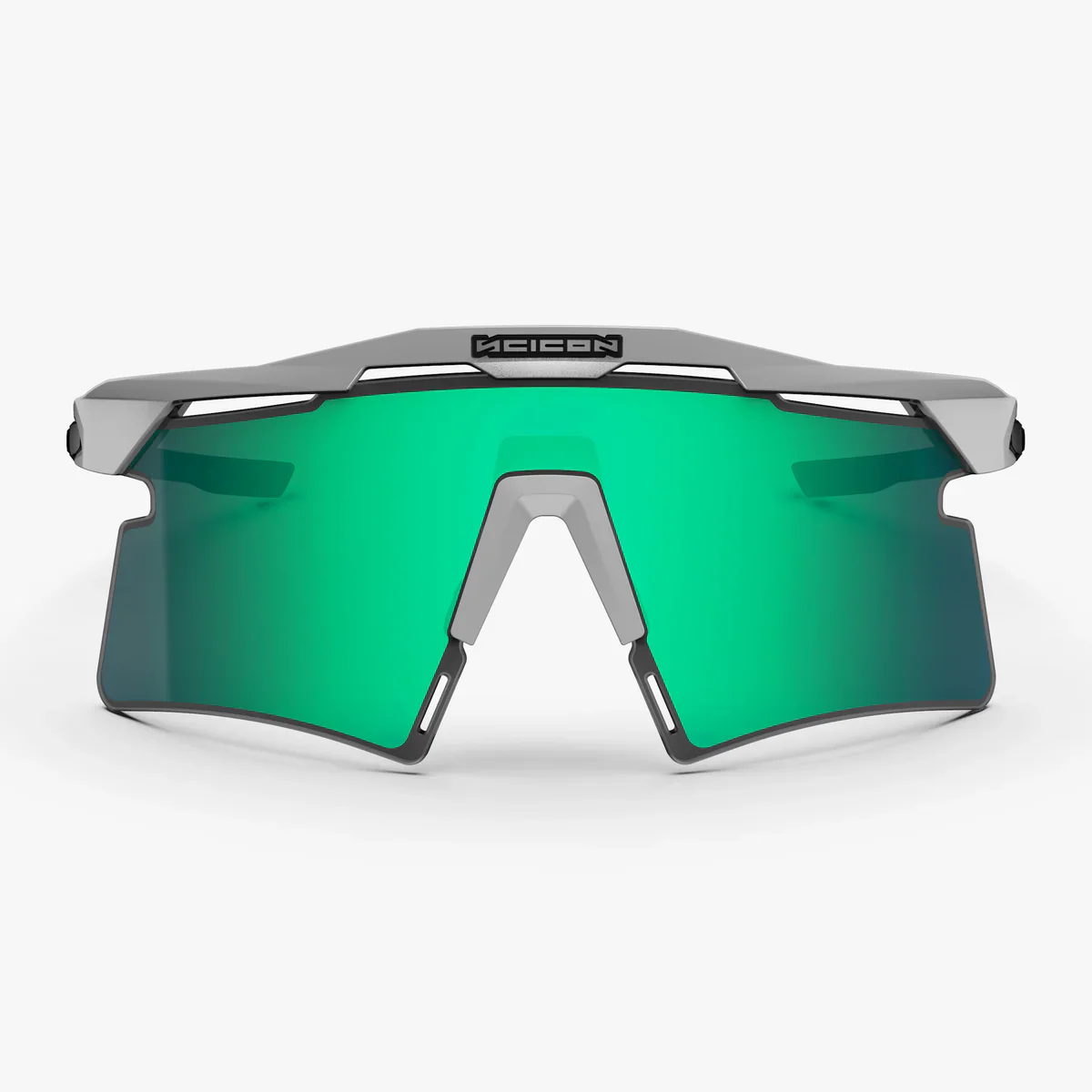 Lunettes SCICON AEROSHADE 2.0 TITANIUM Blanc Metal Verre Multimirror Blue Green + Pink - Image 3