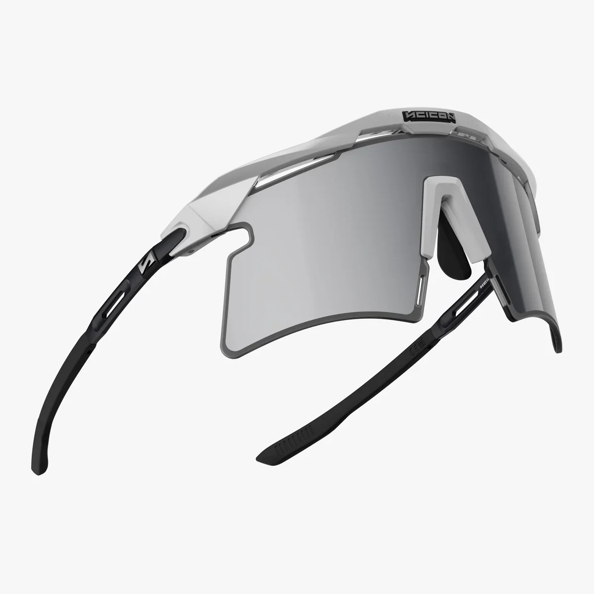 Lunettes SCICON AEROSHADE 2.0 TITANIUM Blanc Metal Verre Multimirror Silver + Pink - Image 5