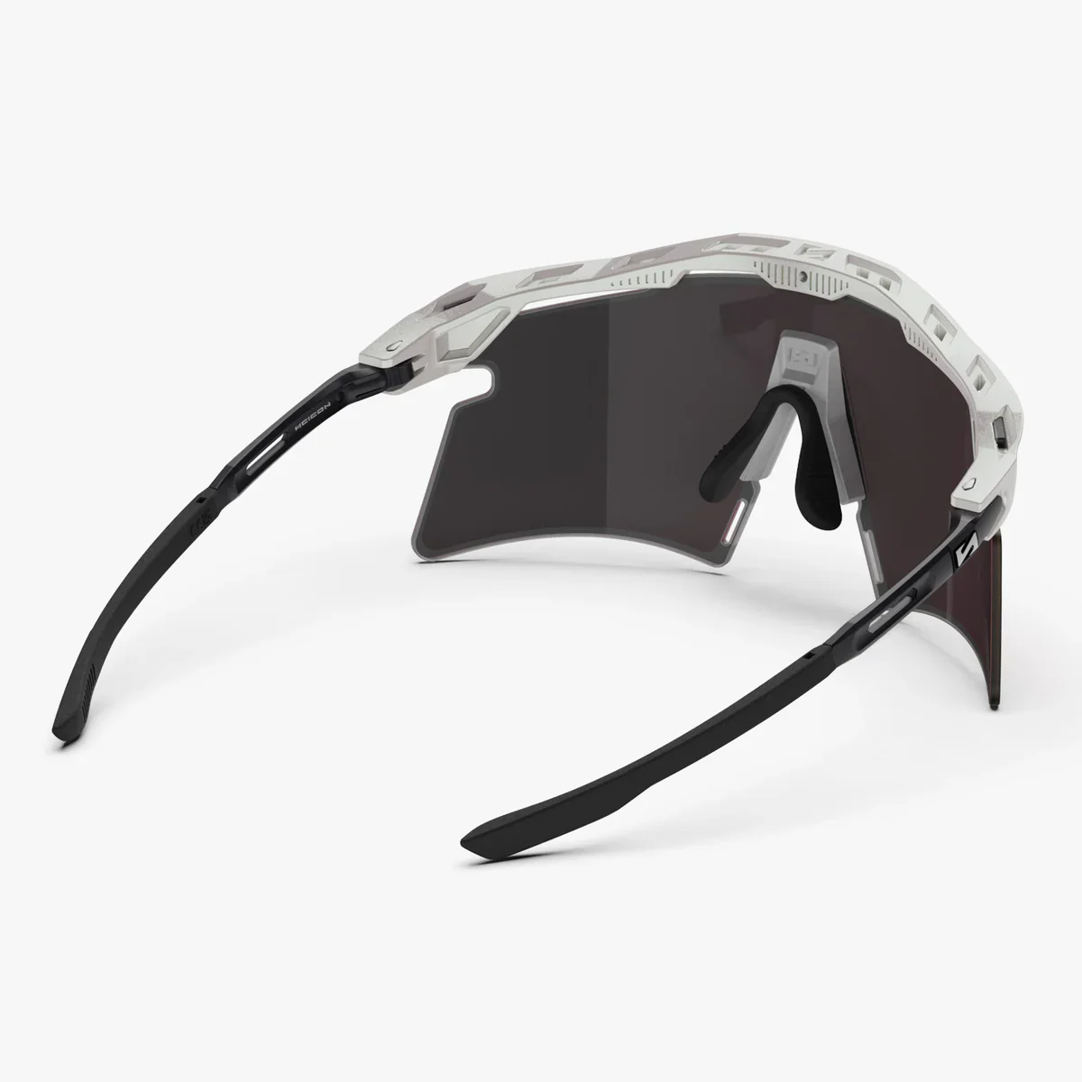 Lunettes SCICON AEROSHADE 2.0 TITANIUM Blanc Metal Verre Multimirror Sunburts + Pink - Image 5