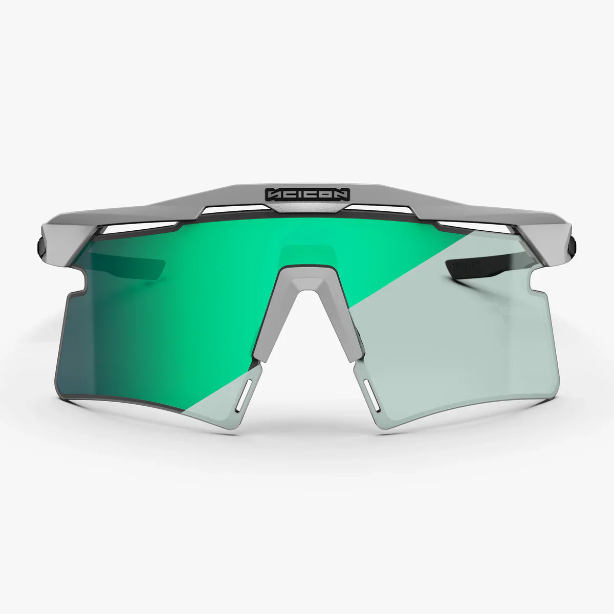 Lunettes SCICON AEROSHADE 2.0 TITANIUM Blanc Metal Verre Photochromique Blue Green - Image 2