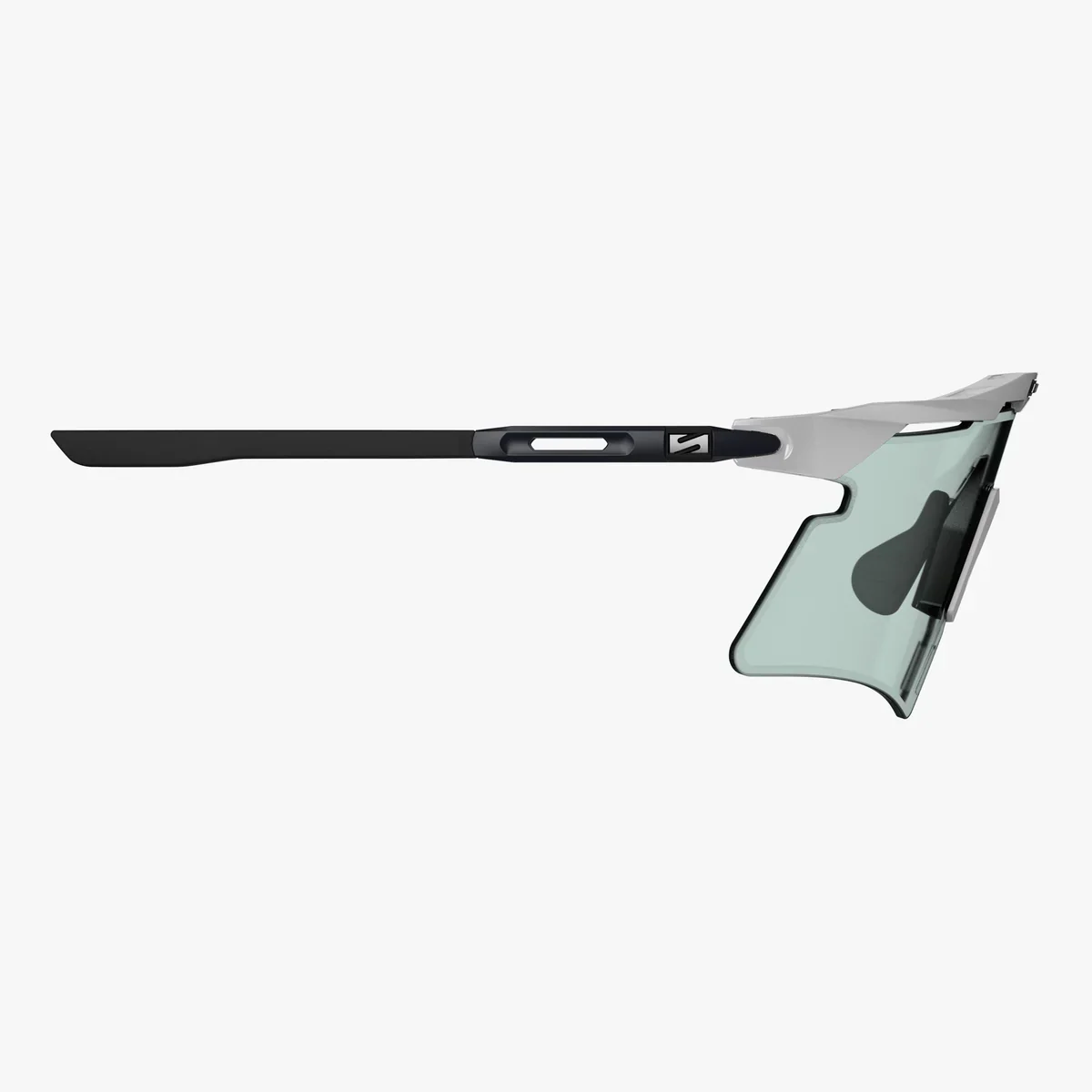 Lunettes SCICON AEROSHADE 2.0 TITANIUM Blanc Metal Verre Photochromique Blue Green - Image 3
