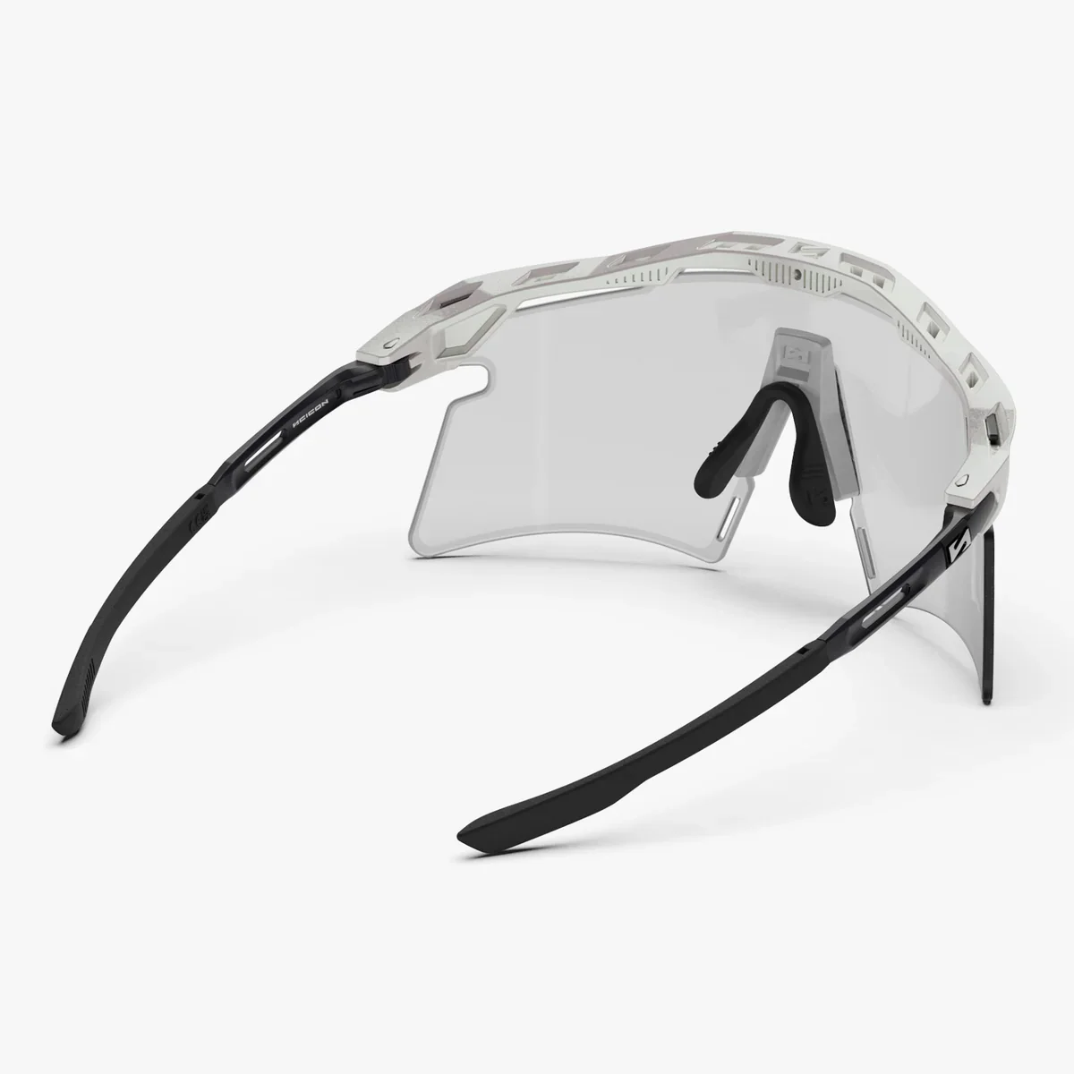 Lunettes SCICON AEROSHADE 2.0 TITANIUM Blanc Metal Verre Photochromique Grey - Image 5