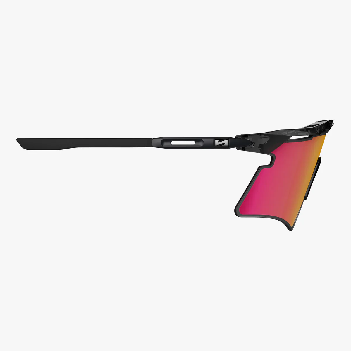 Lunettes SCICON AEROSHADE 2.0 TITANIUM Noir Crystal Gloss Verre Multimirror Sunburts + Pink - Image 4