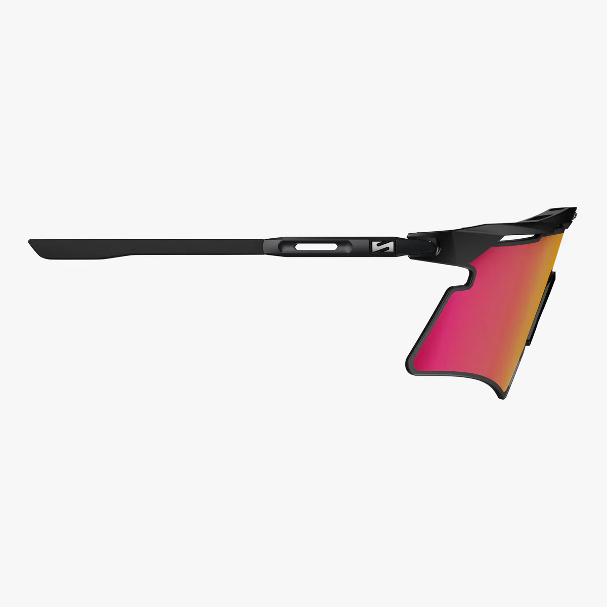Lunettes SCICON AEROSHADE 2.0 TITANIUM Noir Matt Verre Multimirror Sunburts + Pink - Image 3