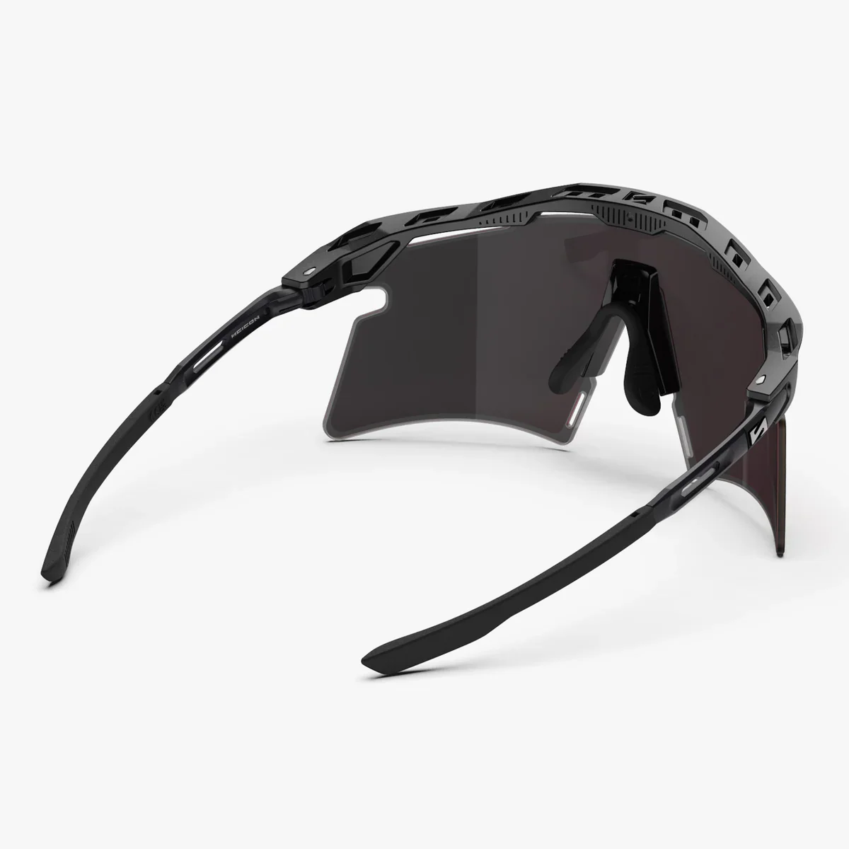 Lunettes SCICON AEROSHADE 2.0 TITANIUM Noir Matt Verre Multimirror Sunburts + Pink - Image 5