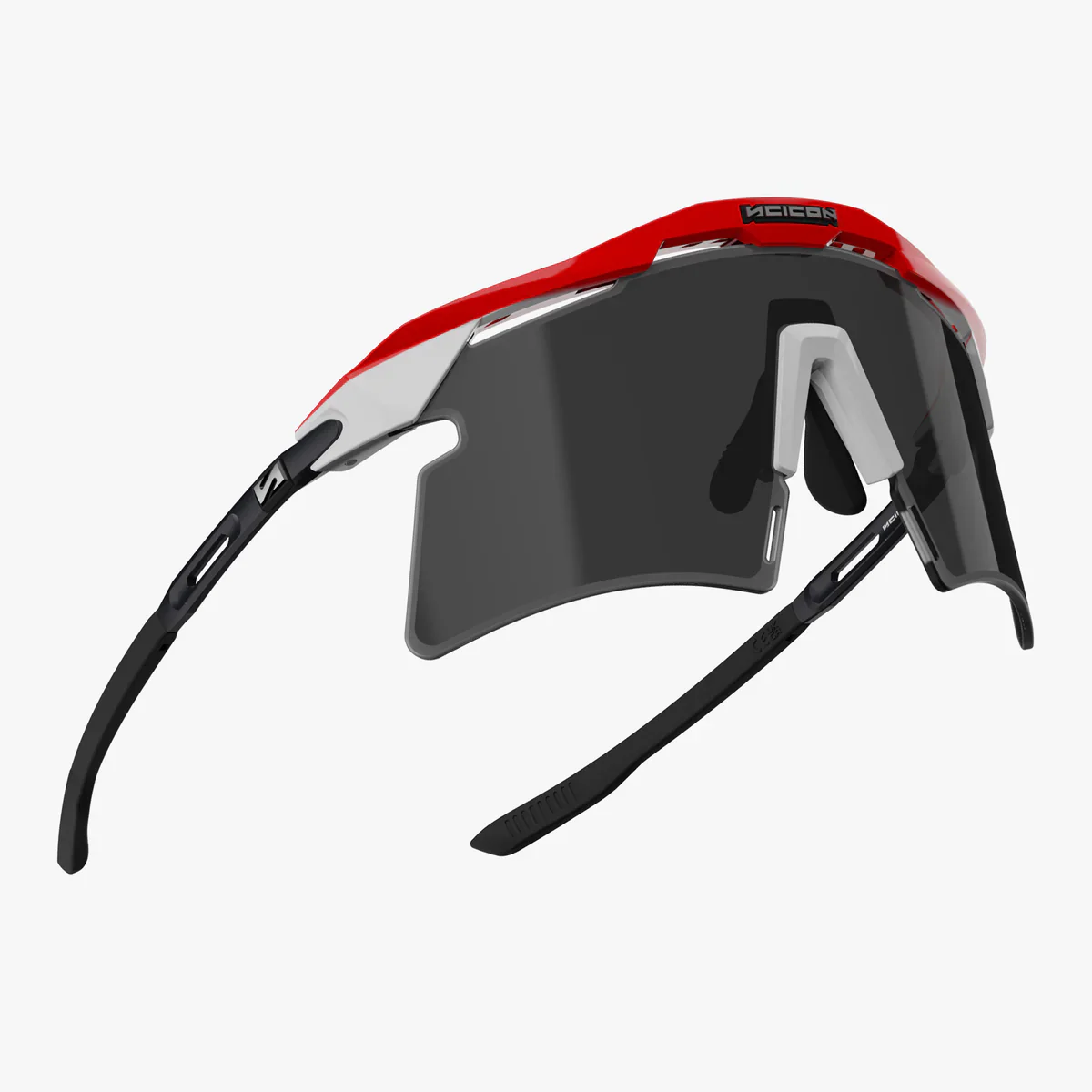 Lunettes SCICON AEROSHADE 2.0 TITANIUM UAE EMIRATES Verre Smoke Black + Pink - Image 5