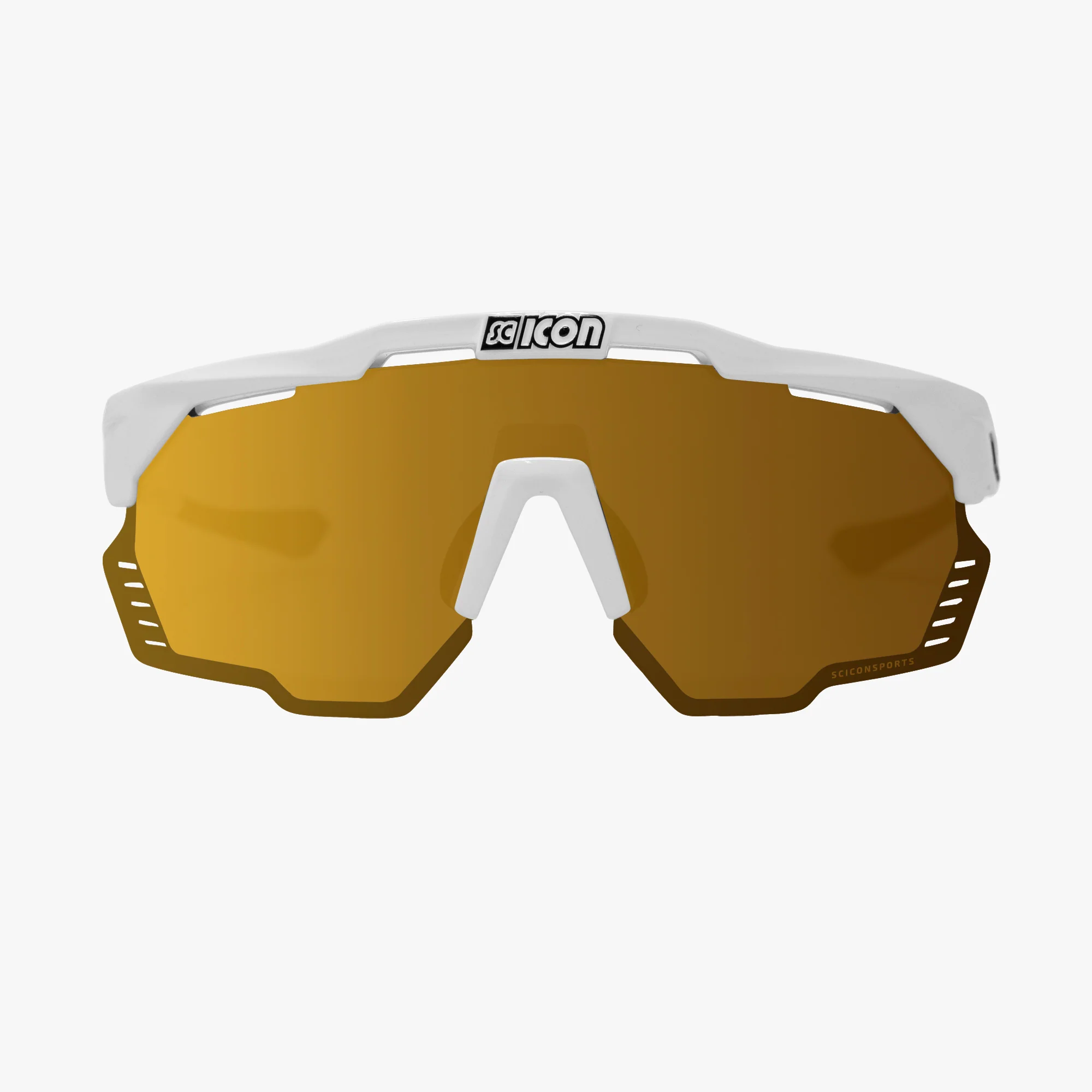 Lunettes SCICON AEROSHADE KUNKEN Blanc Multimirror Bronze - Image 2
