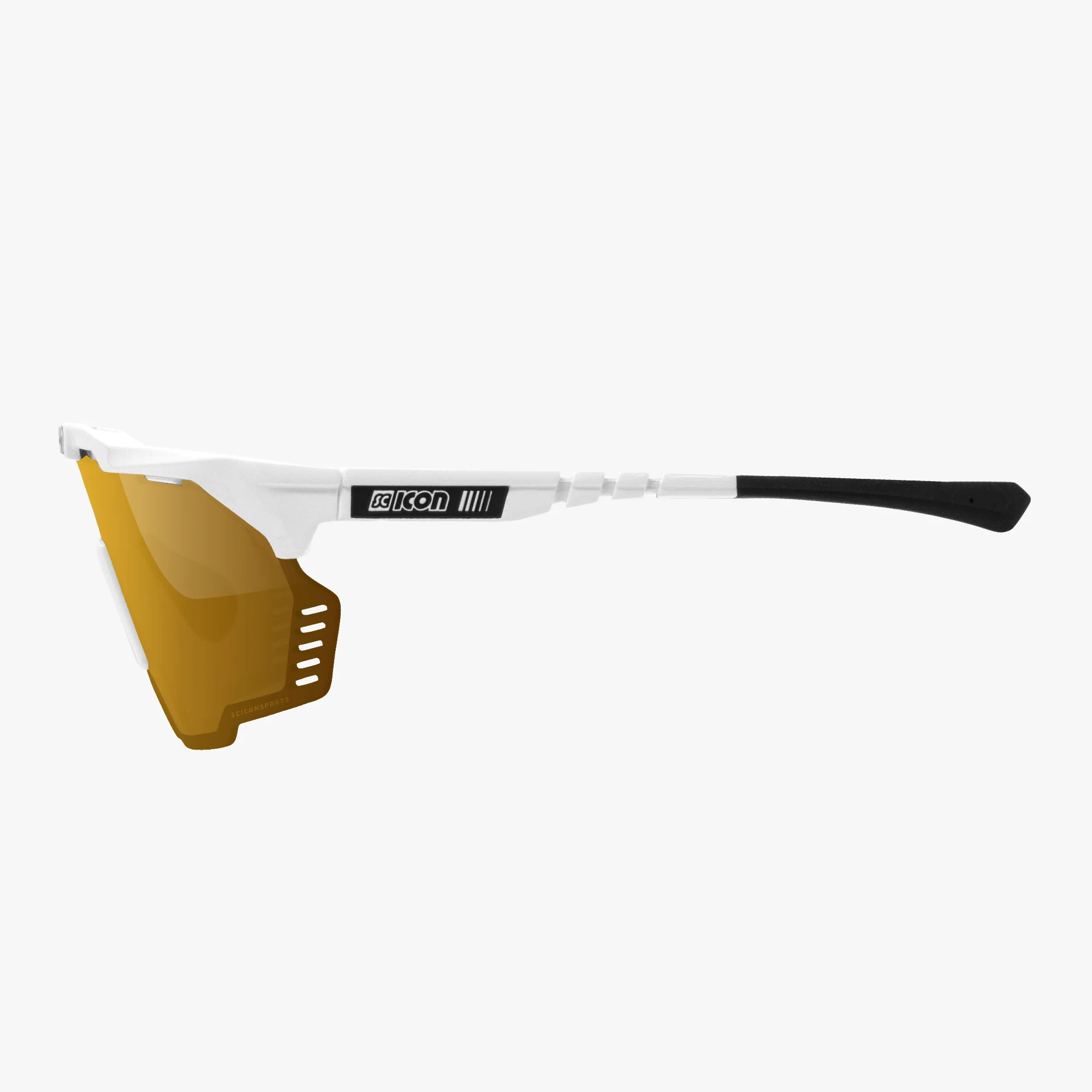 Lunettes SCICON AEROSHADE KUNKEN Blanc Multimirror Bronze - Image 4