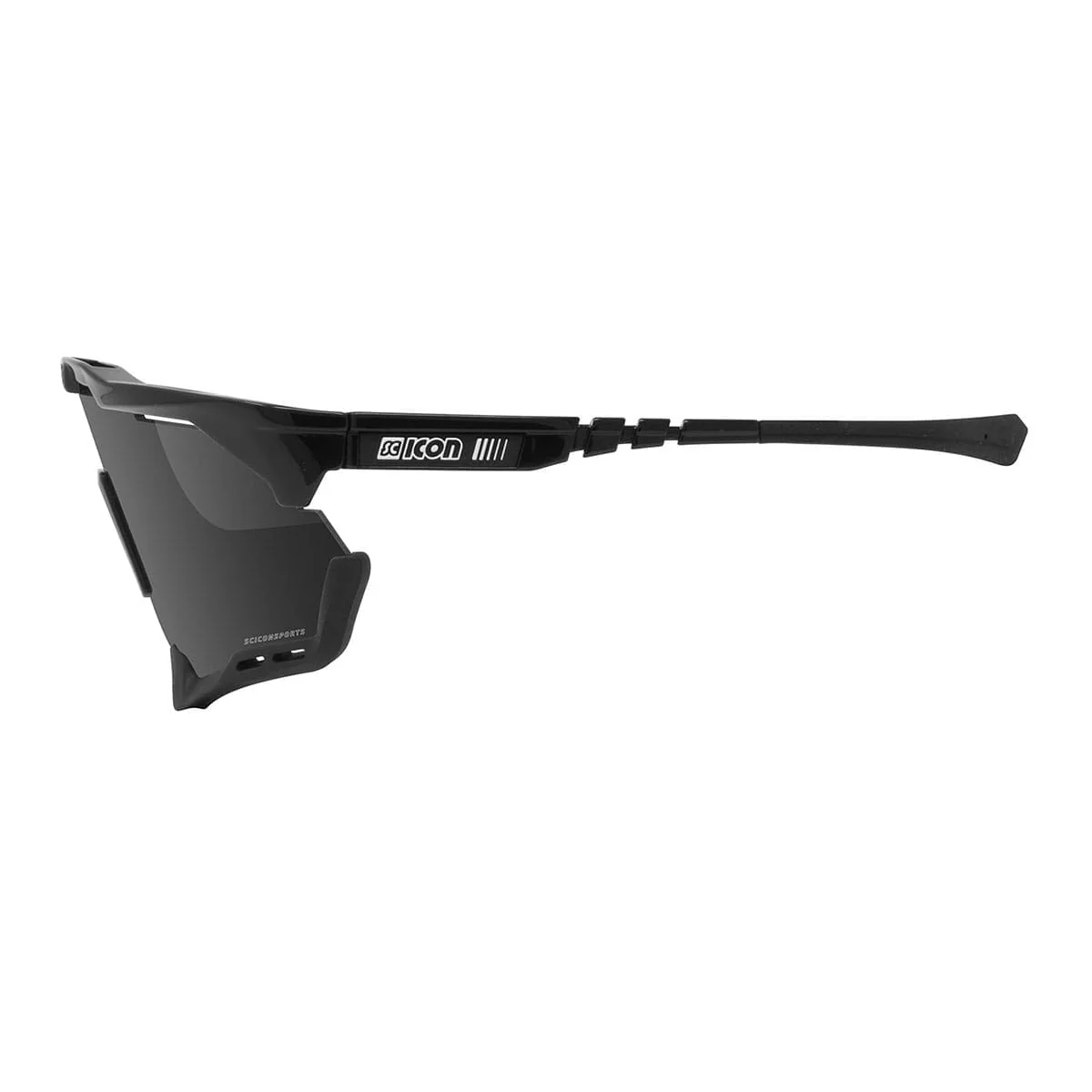 Lunettes SCICON AEROSHADE XL Noir Iridium Argent - Image 3