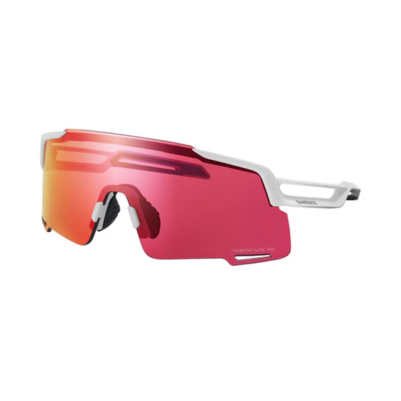 Lunettes SHIMANO EQUINOX 4 CE-EQNX5 Blanc Matt Verre Ridescape Road
