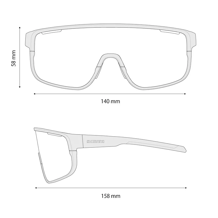 Lunettes SHIMANO PULSAR 3 Noir Matt Verre Photochromique Gris - Image 6