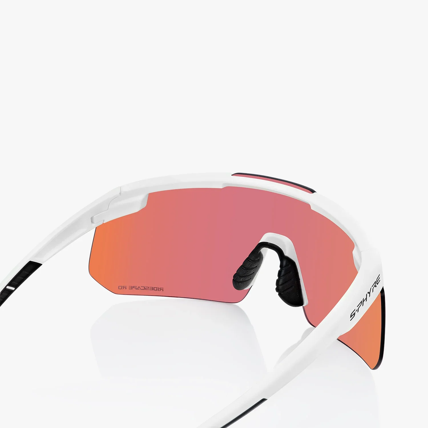 Lunettes SHIMANO S-PHYRE CE-SPHR2 Blanc Matt Verre Ridescape Road - Image 4