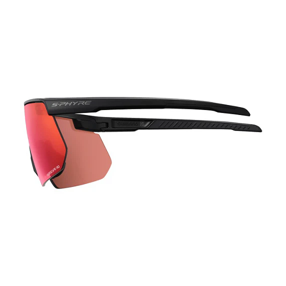 Lunettes SHIMANO S-PHYRE CE-SPHR2 Noir Matt Verre Ridescape Road - Image 3