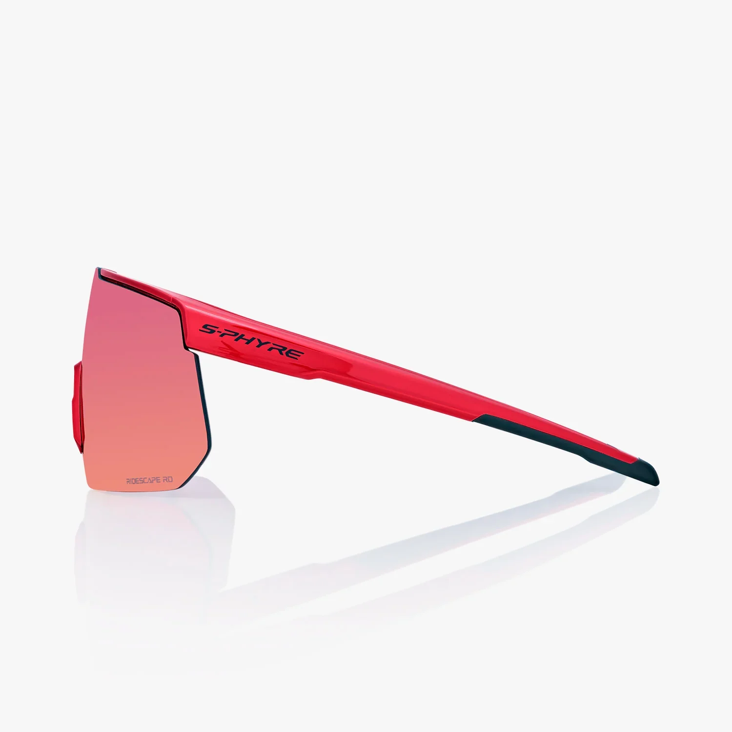 Lunettes SHIMANO S-PHYRE CE-SPHR2 Rouge Métalisé Verre Ridescape Road - Image 3