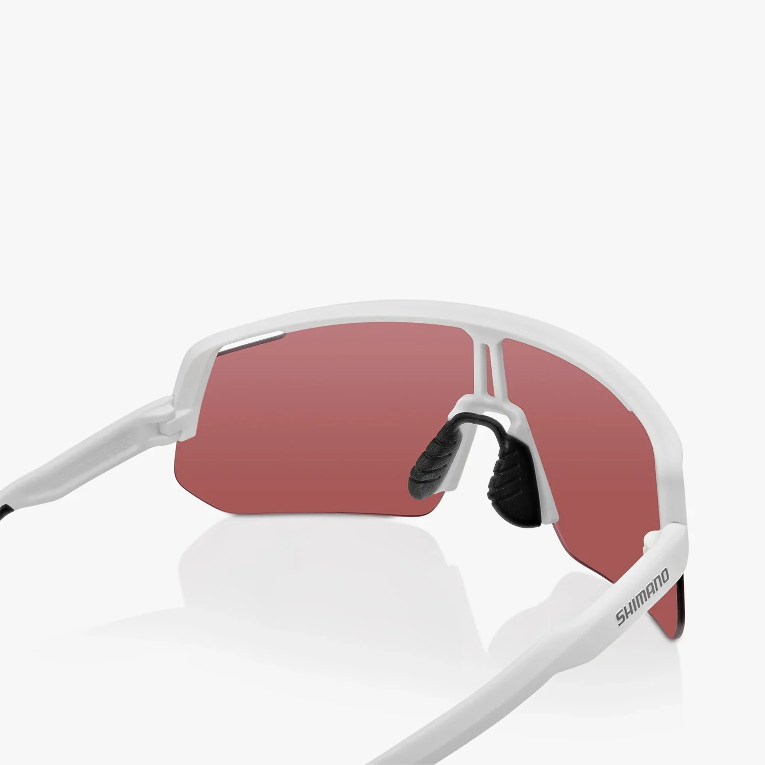 Lunettes SHIMANO TECHNIUM L CE-TCNL2 Blanc Matt Verre Ridescape Road - Image 4