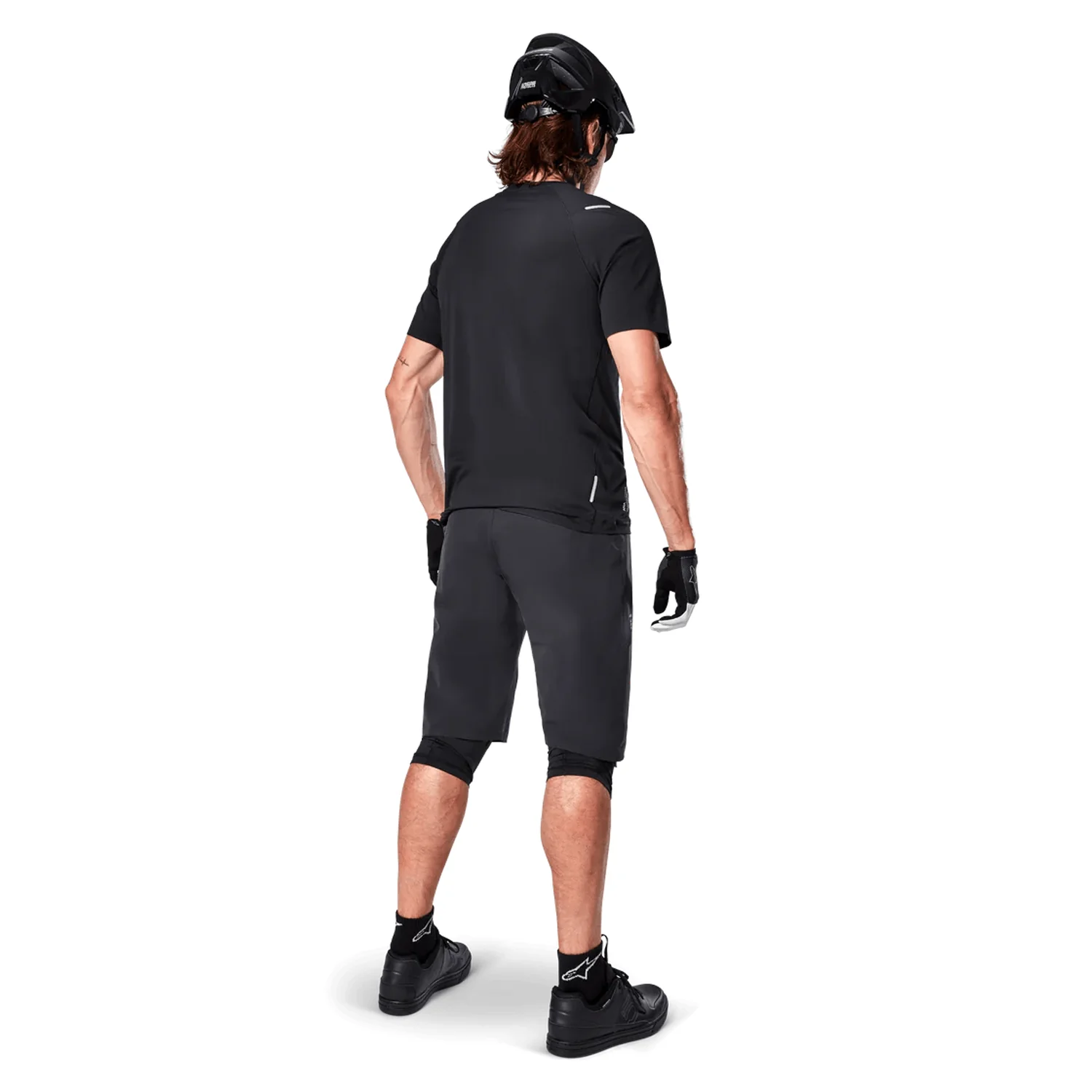Maillot ALPINESTARS A-ARIA ASTAR Manches Courtes Noir - Image 5